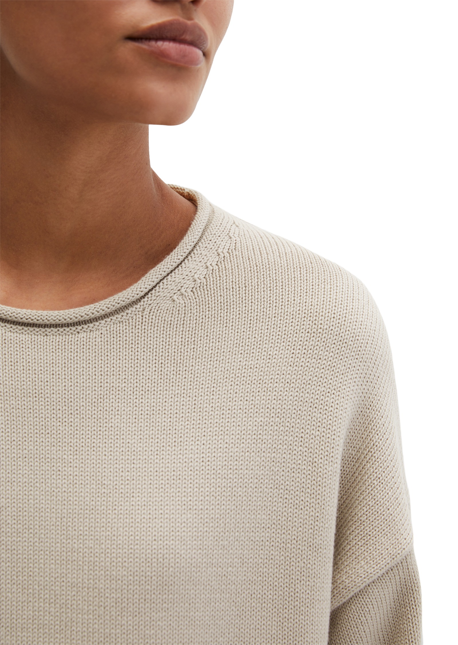 Marc O'Polo Strickpullover »aus Heavy Cotton-Garn«
