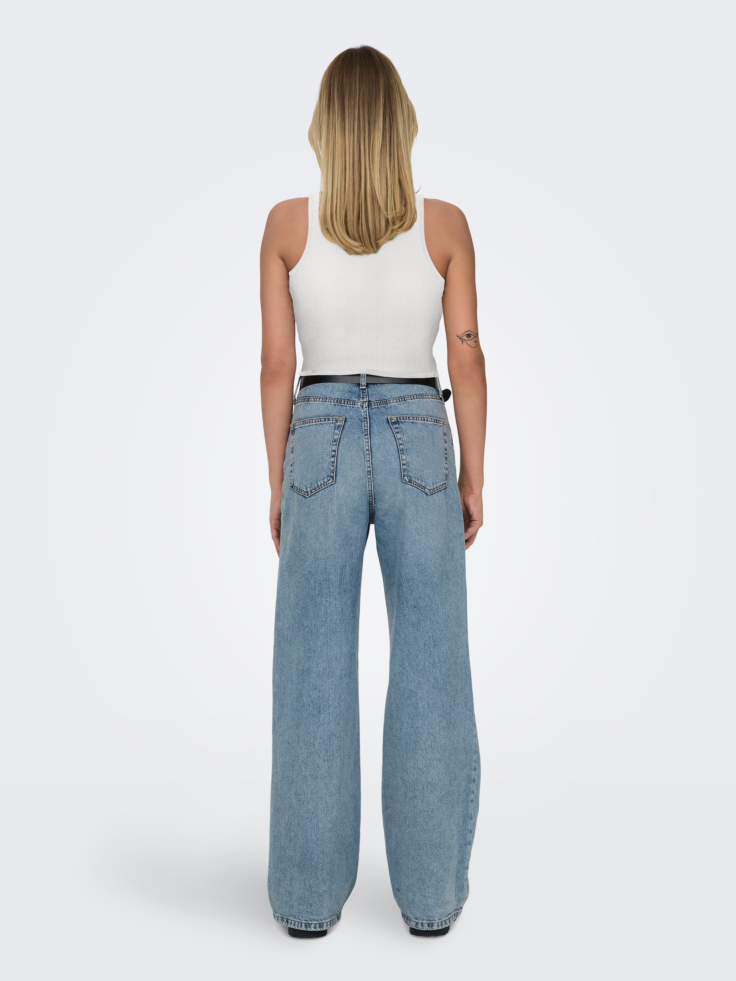 ONLY Crop-Top »ONLBELIA S/L CROP TOP CS JRS 2PACK«, (Packung, 2 tlg.)