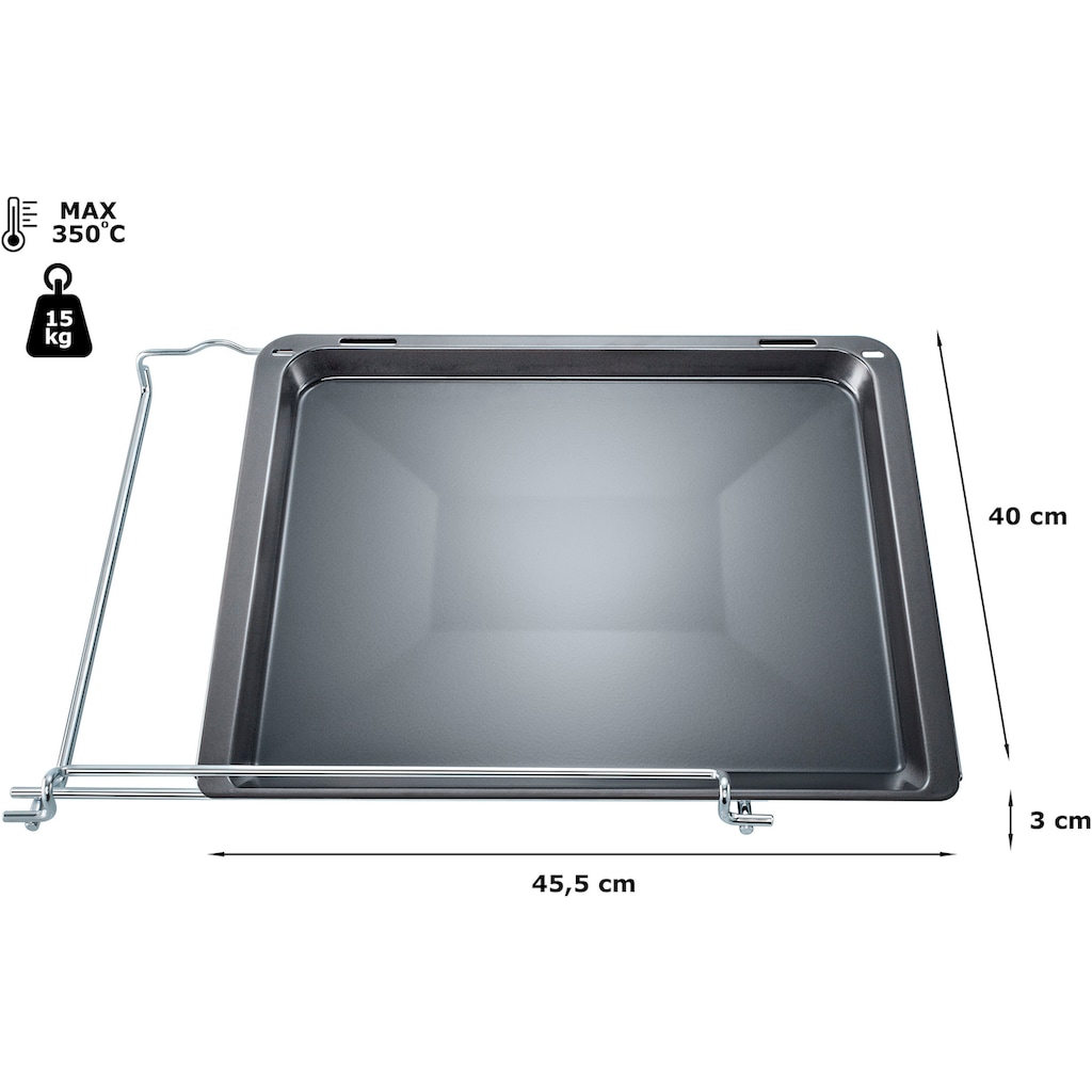 BOSCH Backblech »HEZ541600«, Stahl