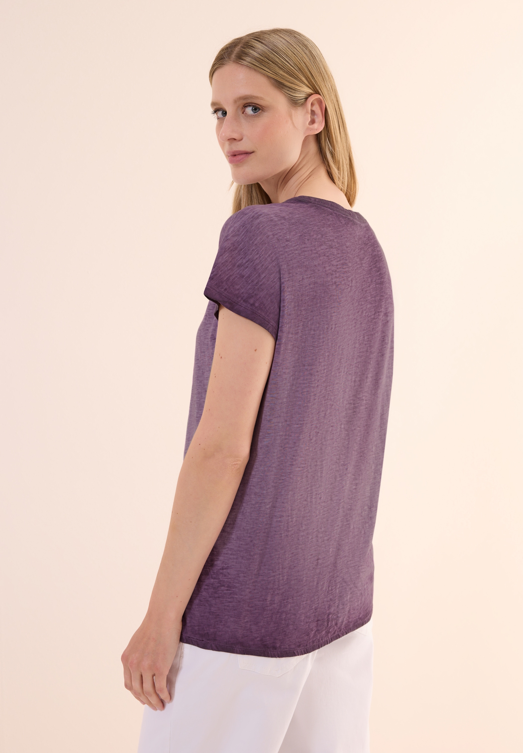 Cecil V-Shirt, aus reiner Baumwolle