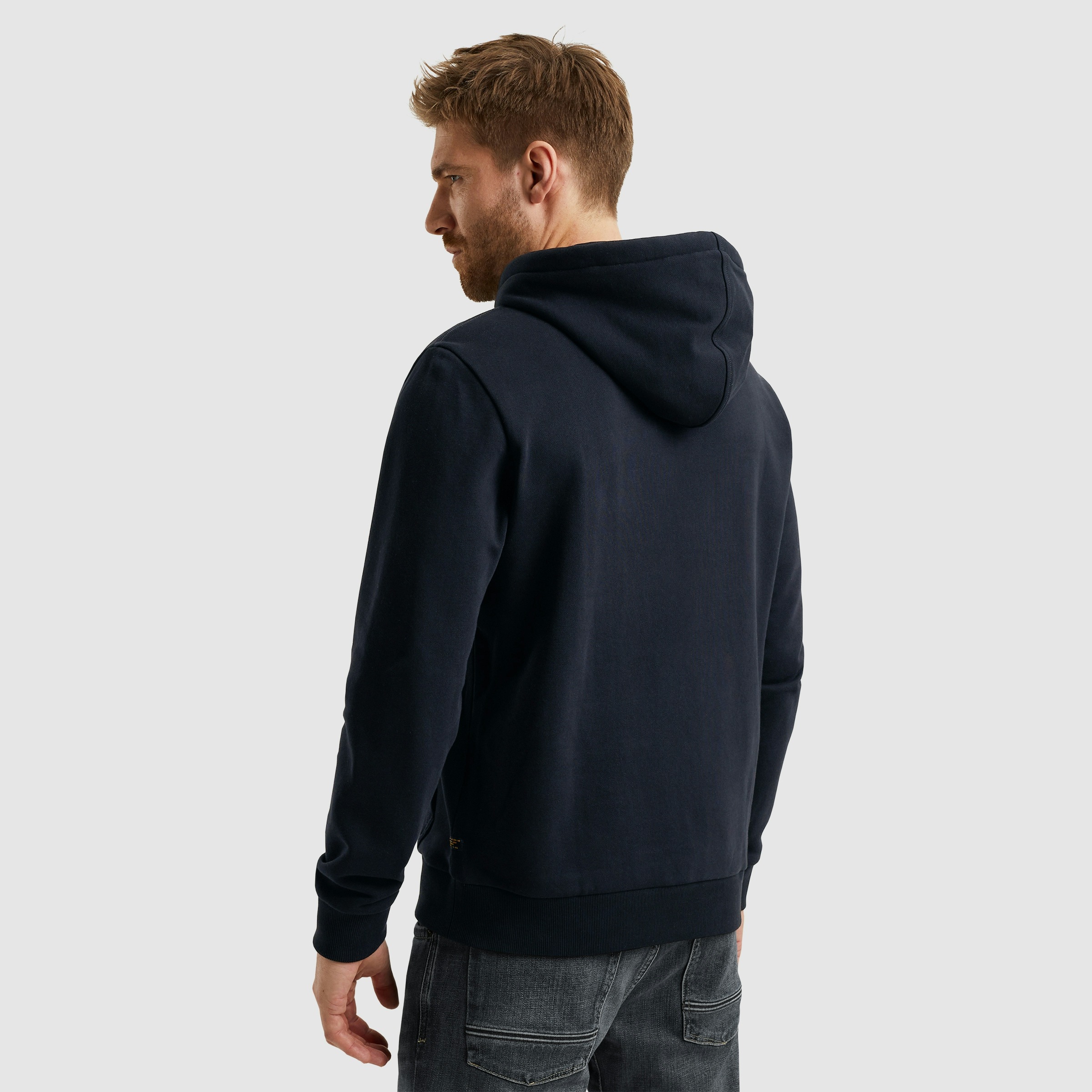 PME LEGEND Kapuzensweatshirt »Hooded soft terry with logo«, mit Logostickerei