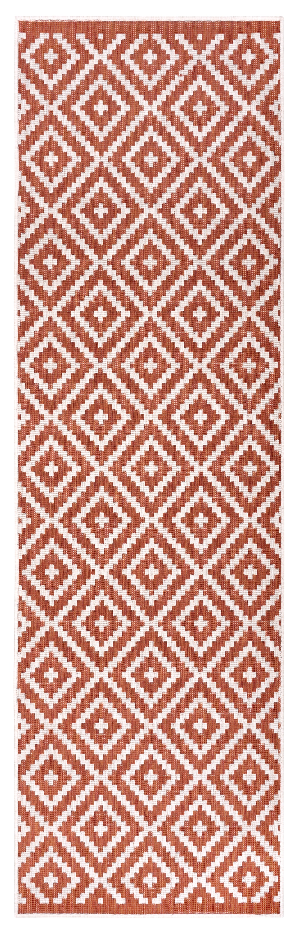my home Läufer »Ronda Wendeteppich«, rechteckig, 5 mm Höhe, Sisal-Optik, Flachgewebe, In- und Outdoor, geometrisches Boho Design