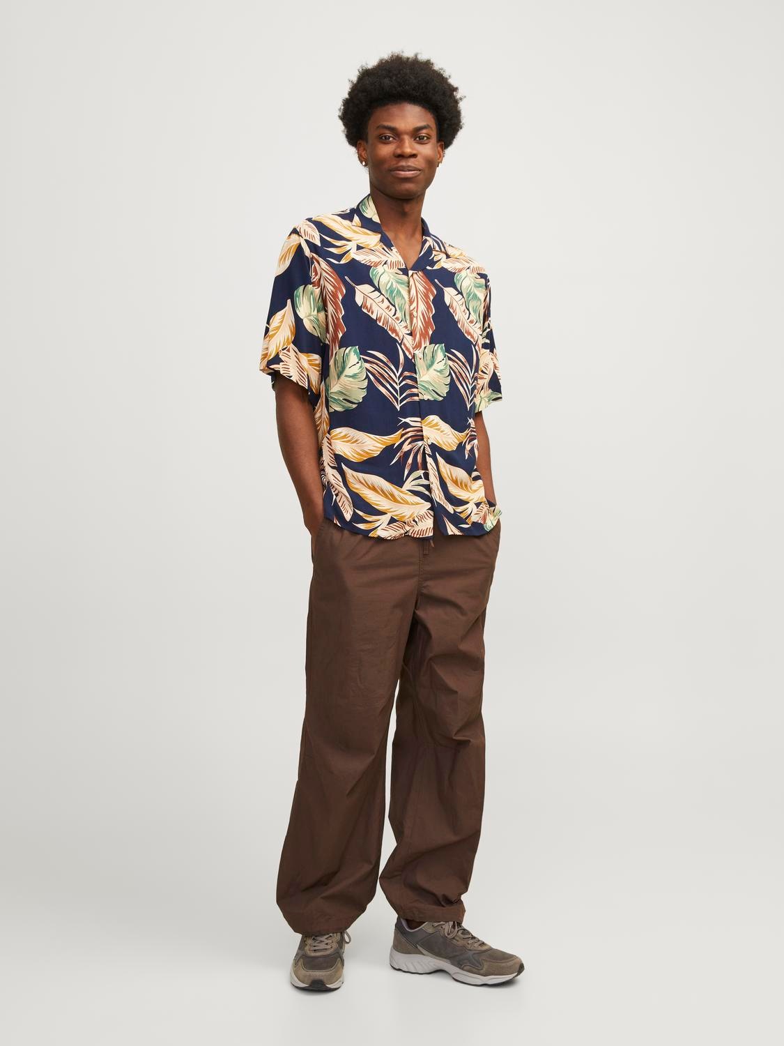 Jack & Jones Hawaiihemd »JJEJEFF AOP RESORT SHIRT SS SN«