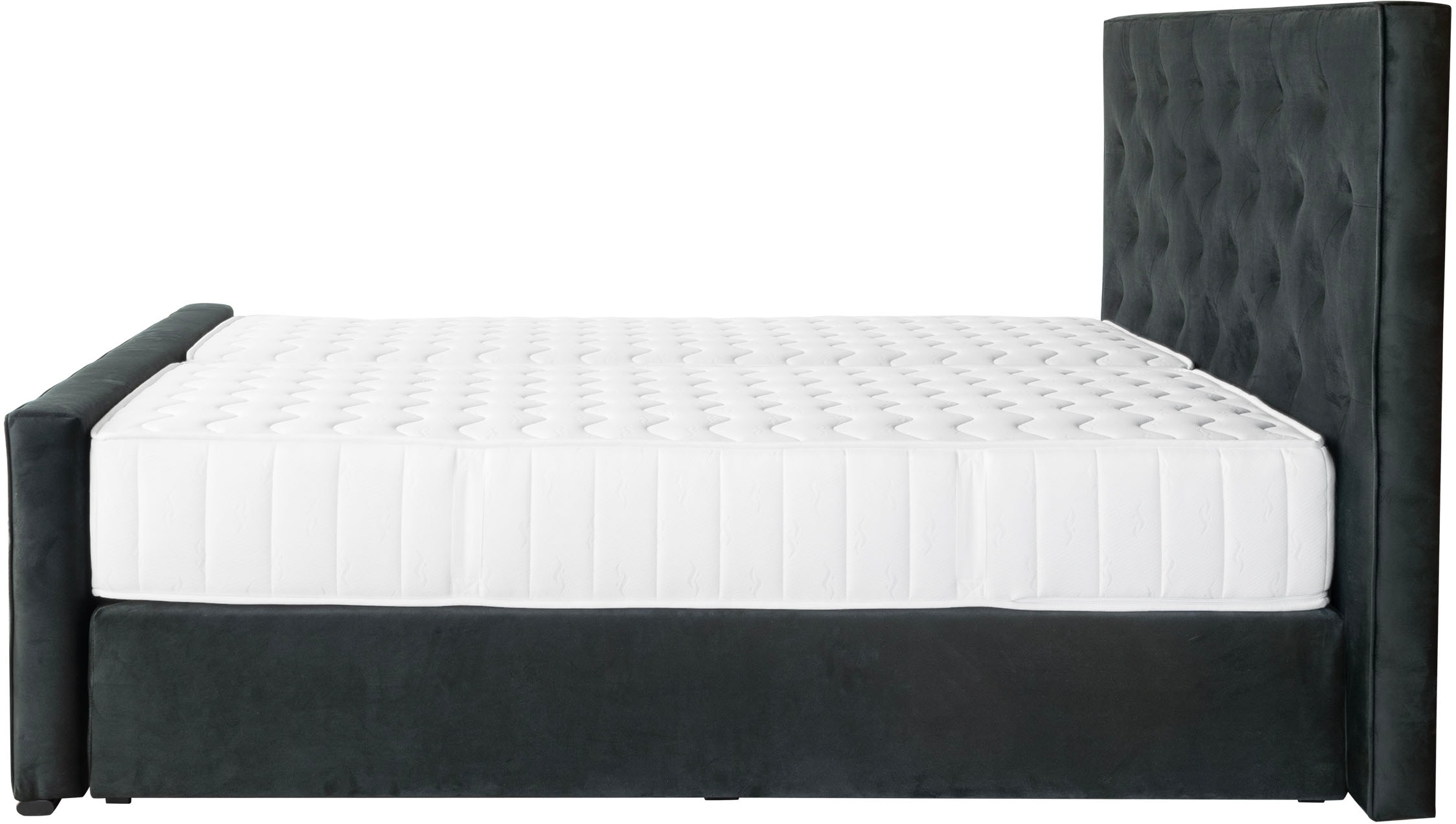 COLLECTION AB Boxspringbett »Florence inkl. Kingsize (28 cm) Matratze (H3) mit integriertem Topper«, inkl. Bettkasten, erhältlich in der Breite 180 cm