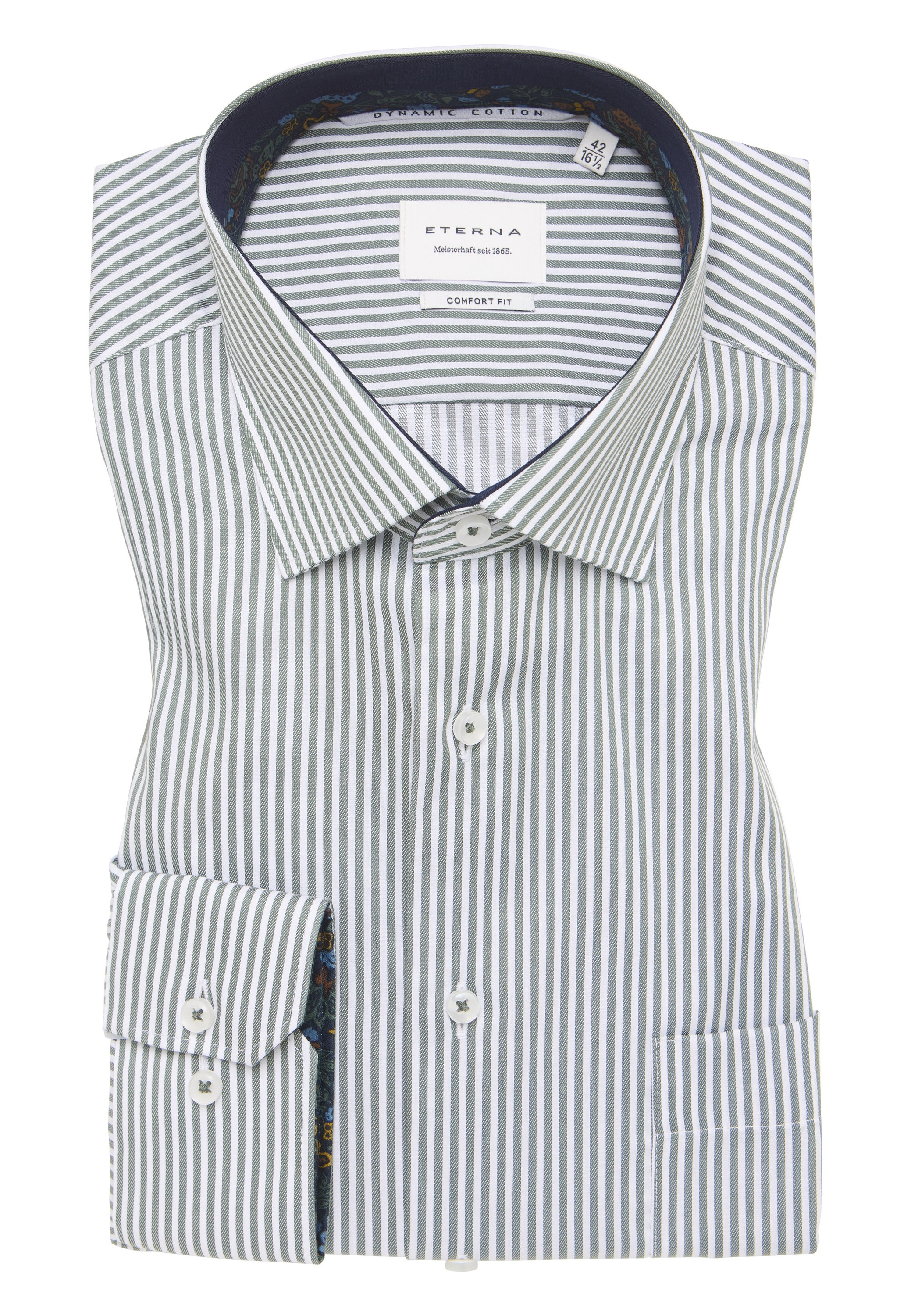 Eterna Langarmhemd »COMFORT FIT«, NON IRON (bügelfrei)
