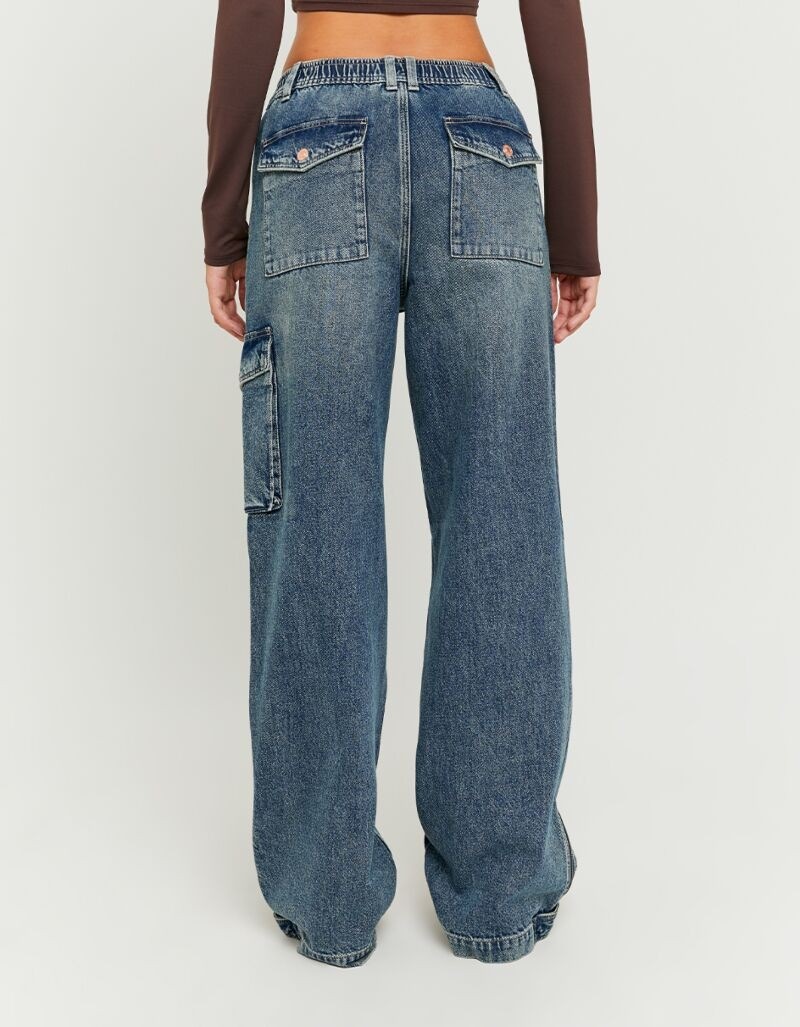 Tally Weijl Cargojeans "SPADEGINNA" Baumwolle, baggy günstig online kaufen