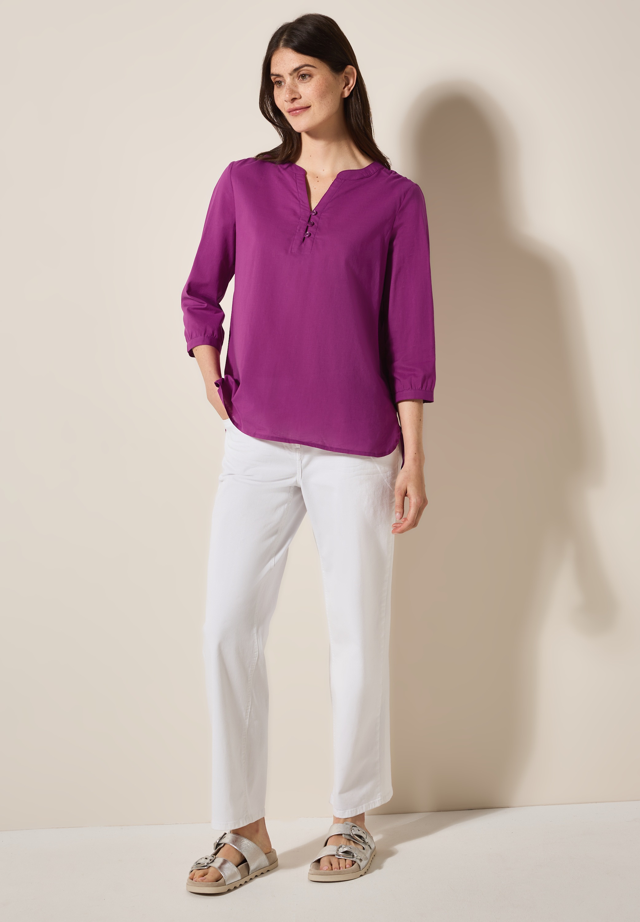 Cecil Shirtbluse, mit 3/4 Ärmeln