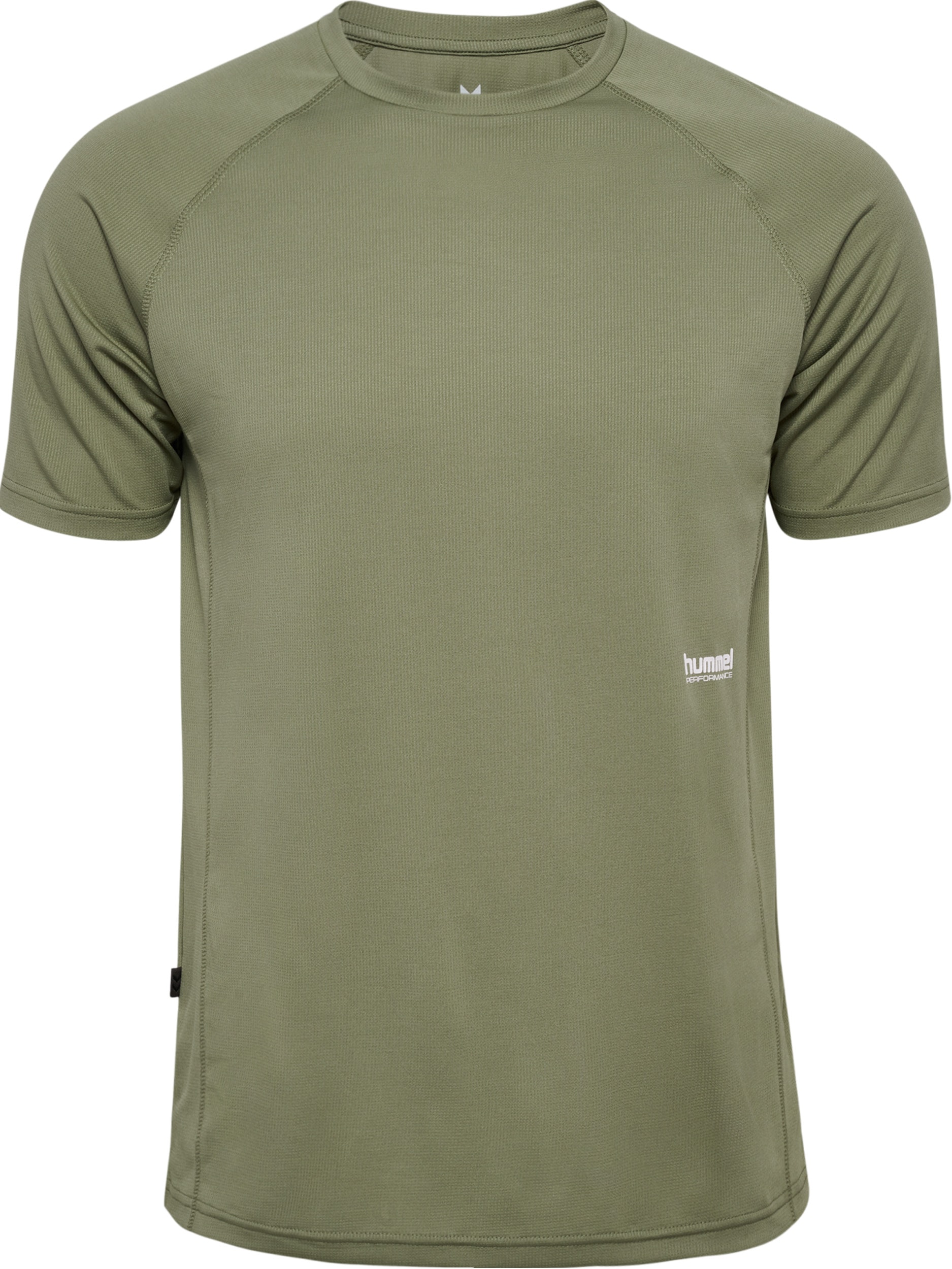 hummel Trainingsshirt "HMLPULSE WORKOUT T-SHIRT S/S" mit dekorativem Print, atmungsaktiv, schnelltrocknend, aus Jerseystoff