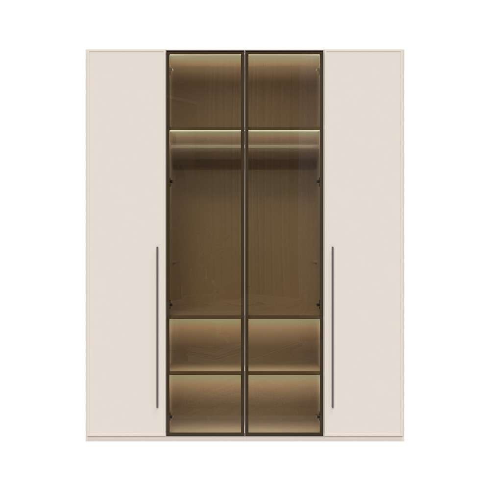 Places of Style Drehtürenschrank "Opera Parsol-Glastüren, LED-Innenbeleucht günstig online kaufen