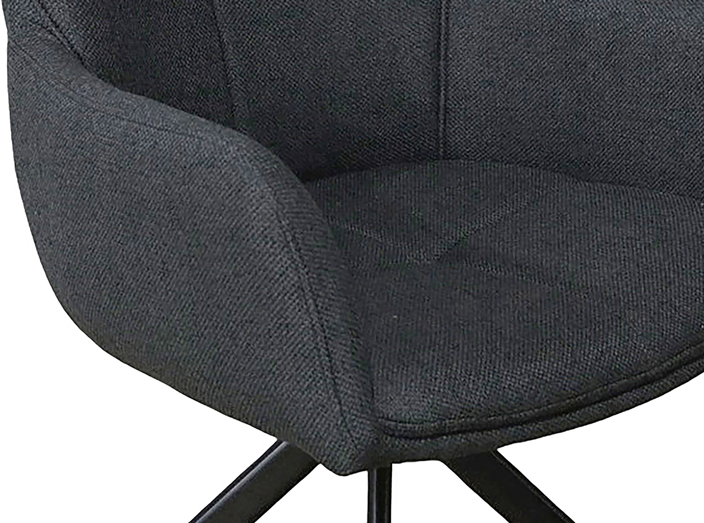 byLIVING Esszimmerstuhl »HAMILTON« (Set) 2 Stk.Webstoff, bis 110 kg, 360° drehbar, Schaumstoff, 4er Kreuzgestell