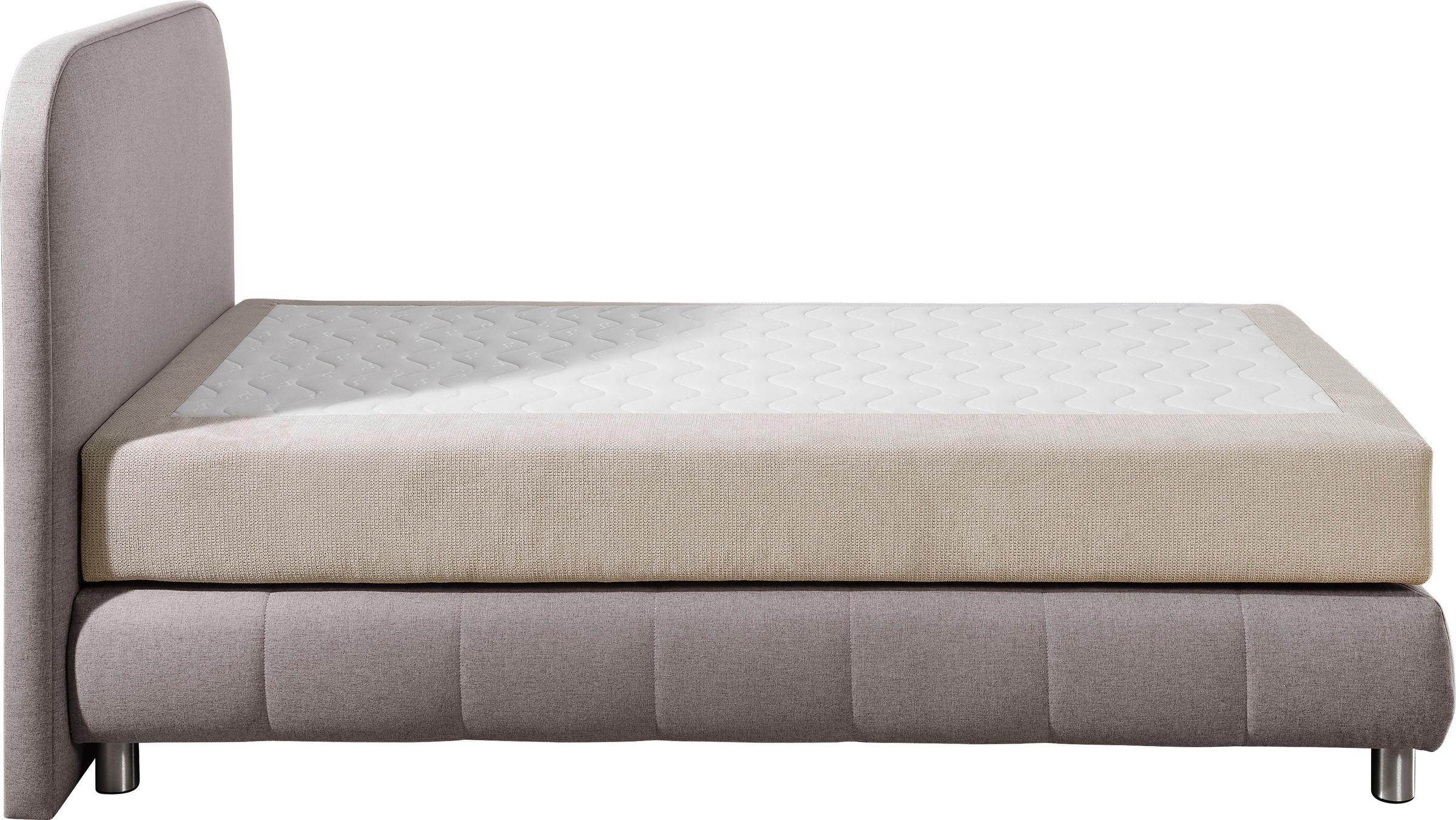 Thumbnail - Home affaire Boxspringbett "Cesson, in verschiedenen Breiten" inkl. Topper, wahlweise in H2, H3 oder H4 erhältlich