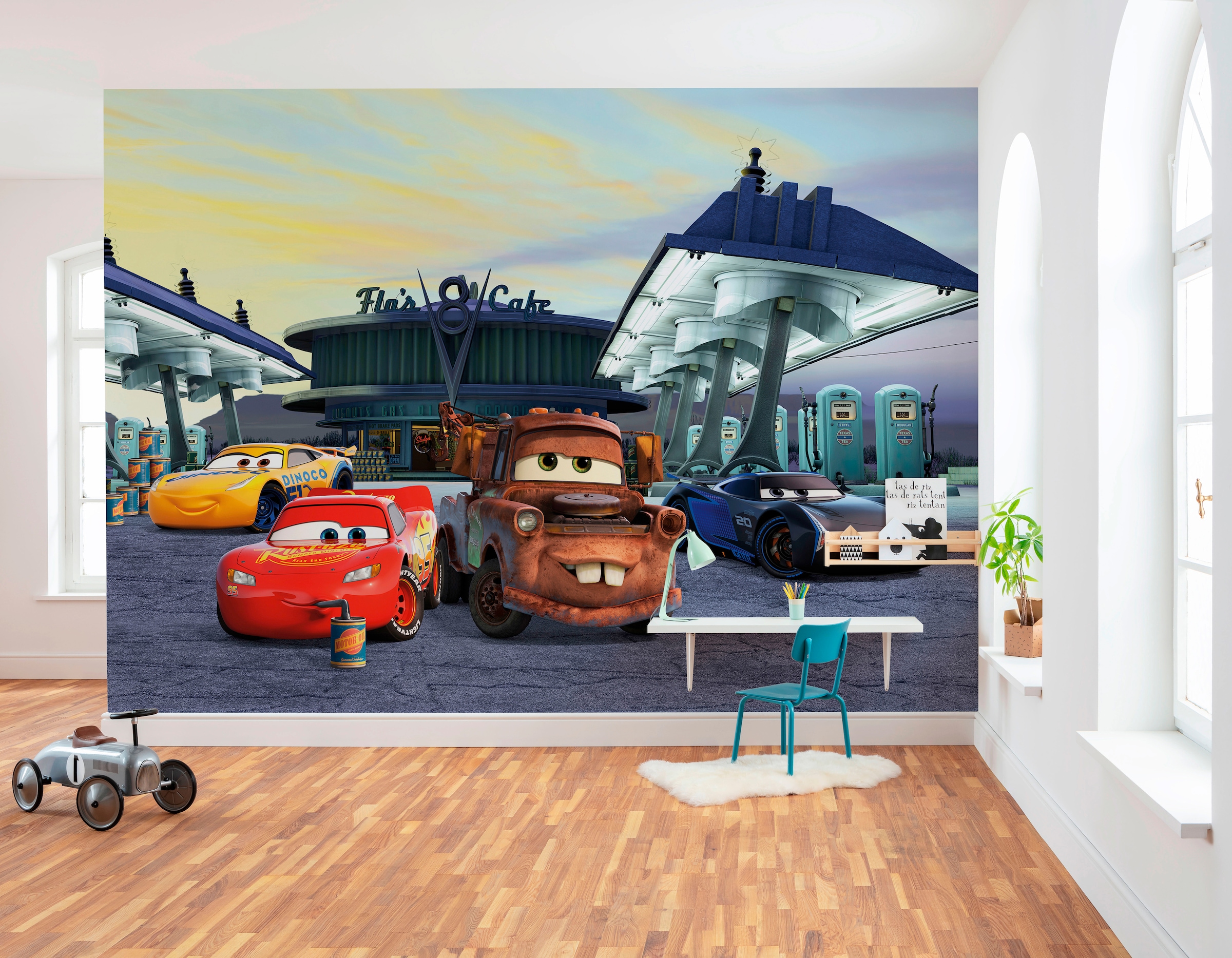 (Breite 368x254 Komar kaufen cm Kleister Fototapete inklusive BAUR x | »Cars3 Station«, Höhe),