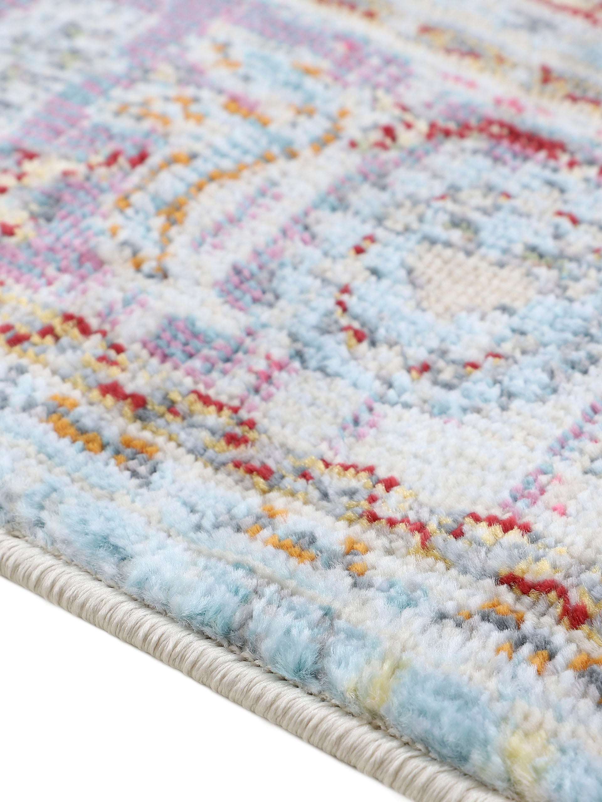 carpetfine Läufer »Esha«, rechteckig, 8 mm Höhe, Vintage Look, Wohnzimmer