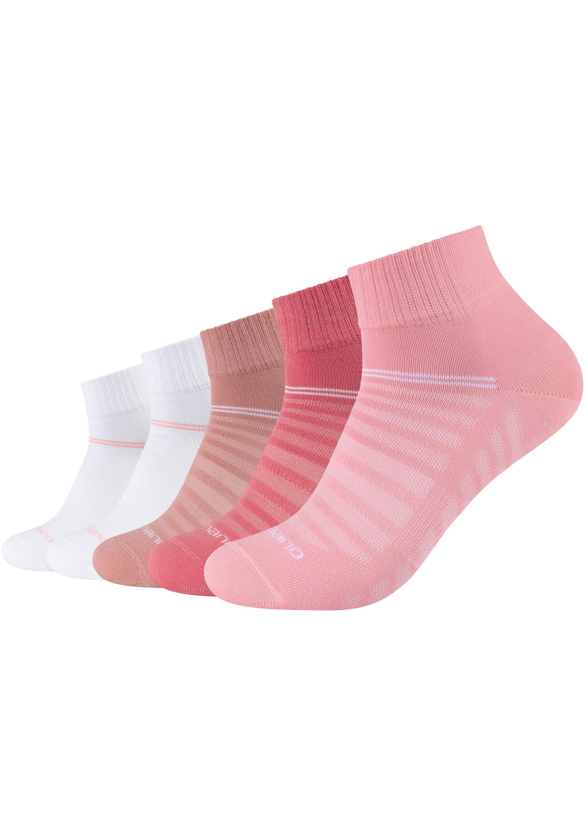 Camano Kurzsocken "mesh ventilation", (10er Pack), mit harmonischer Farbver günstig online kaufen