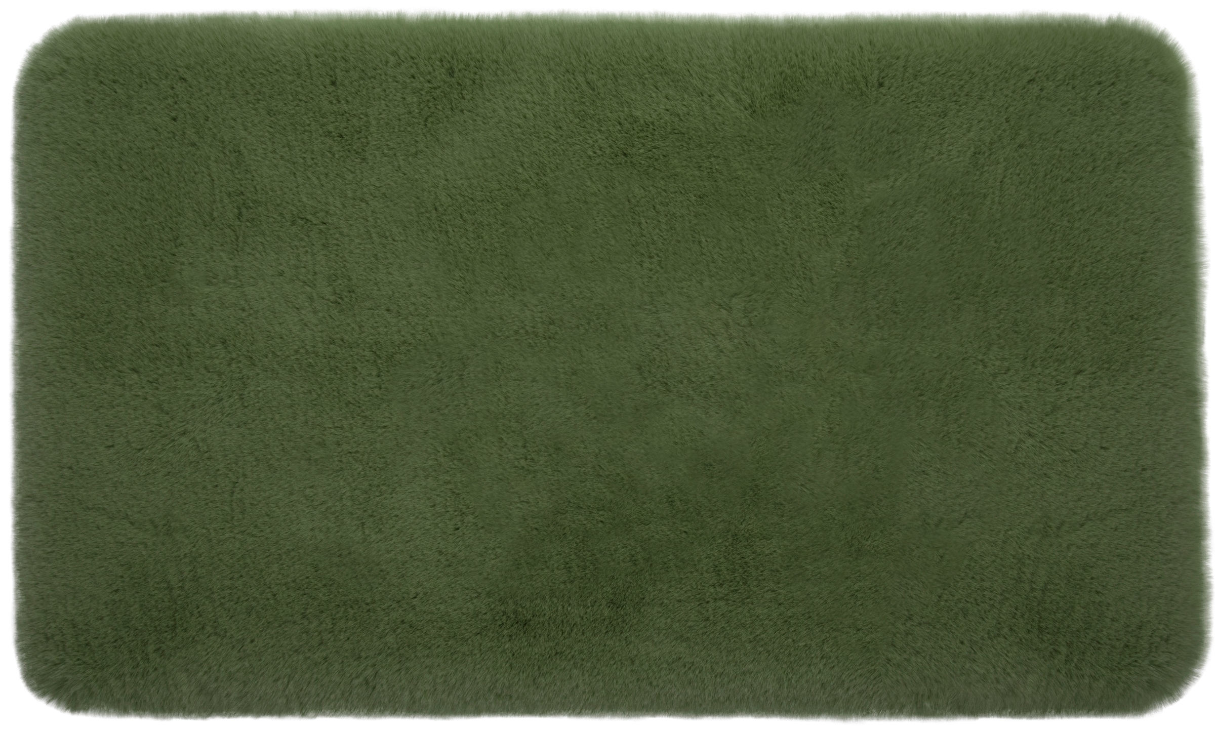 my home Badematte »Rabbit Badematten, Badvorleger, Badezimmer Teppich« Höhe 30 mm rutschhemmend beschichtet fußbodenheizungsgeeignet | schnell trocknend | strapazierfähig Kaninchenfell-Haptik, Badteppich, rechteckig, rund & als 3-tlg. Set