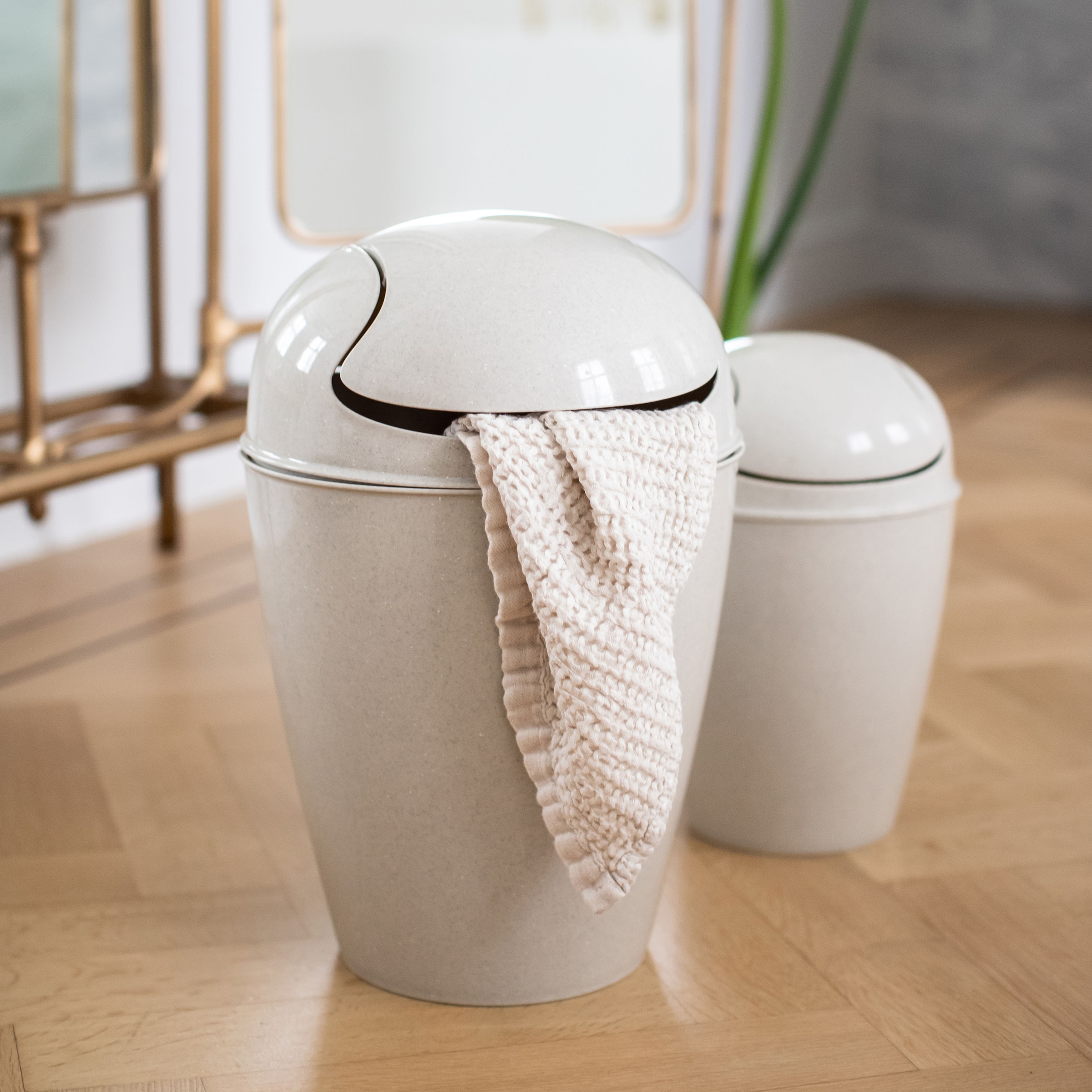KOZIOL Mülleimer »DEL M«, 1 Behälter, melaminfrei, 12 Liter, Made in Germany