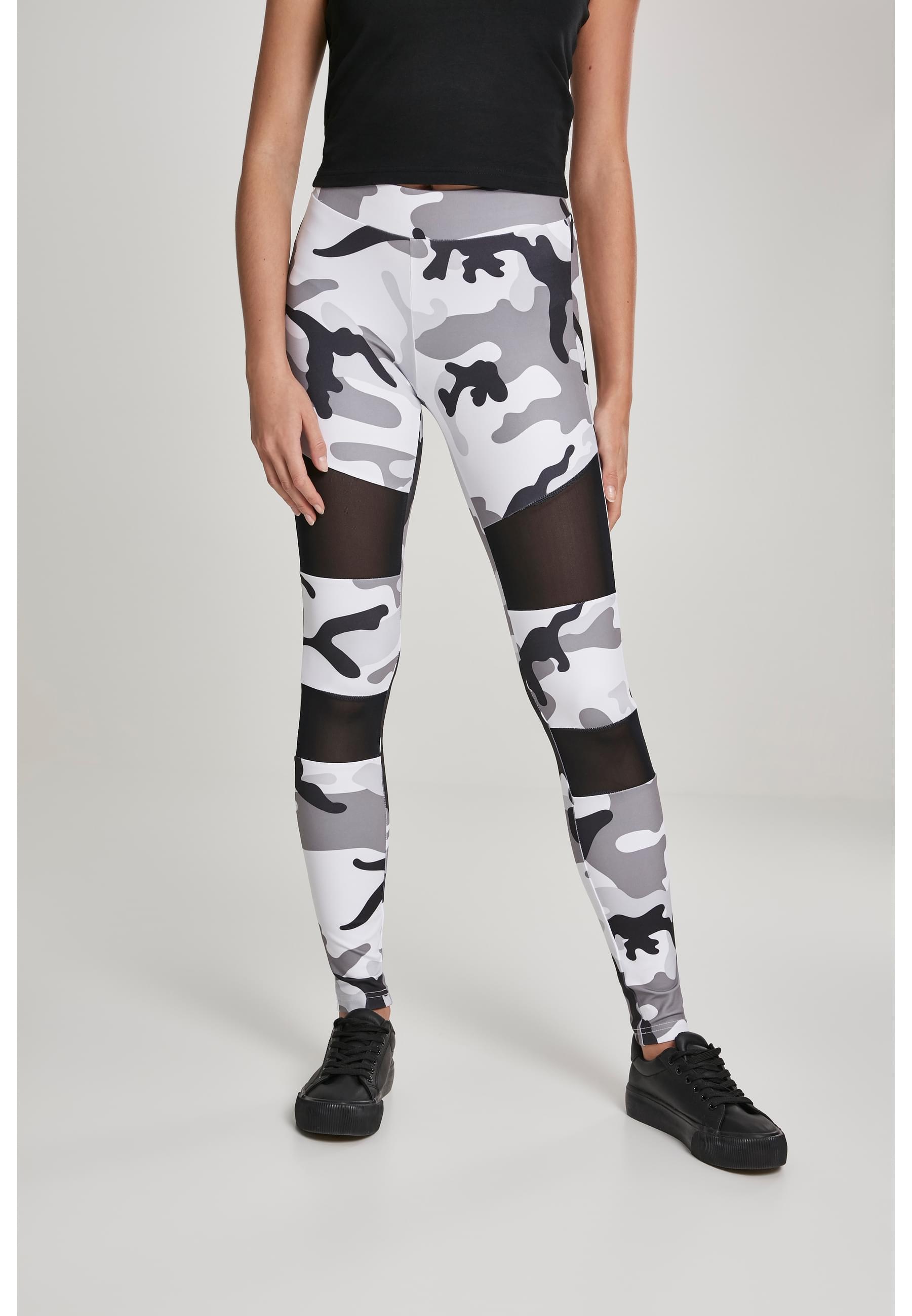 URBAN CLASSICS Leggings »Urban Classics Damen Ladies Camo Tech Mesh Leggings«, (1 tlg.)