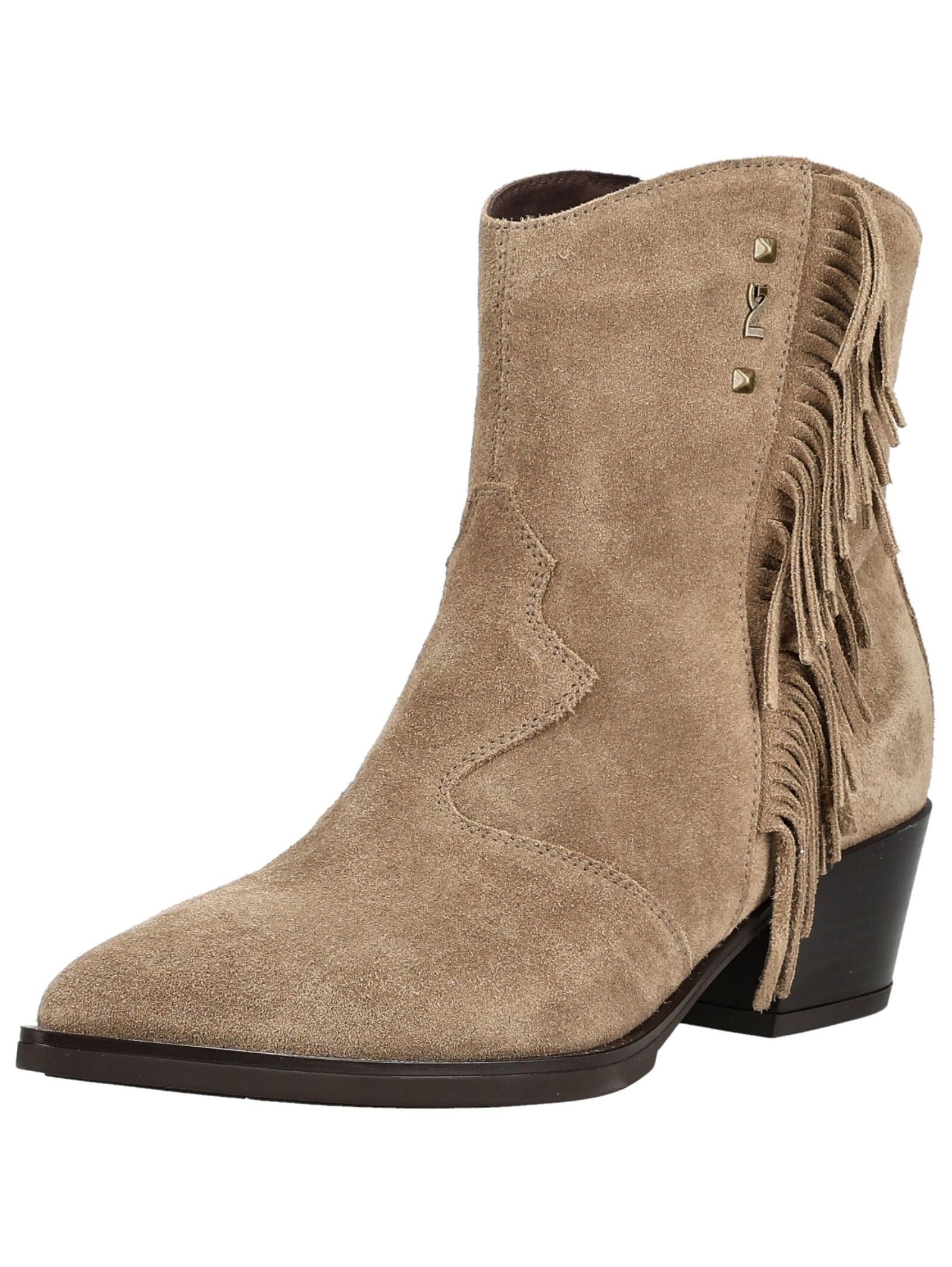 Nero Giardini Bikerboots "Nero Giardini Stiefelette Veloursleder"