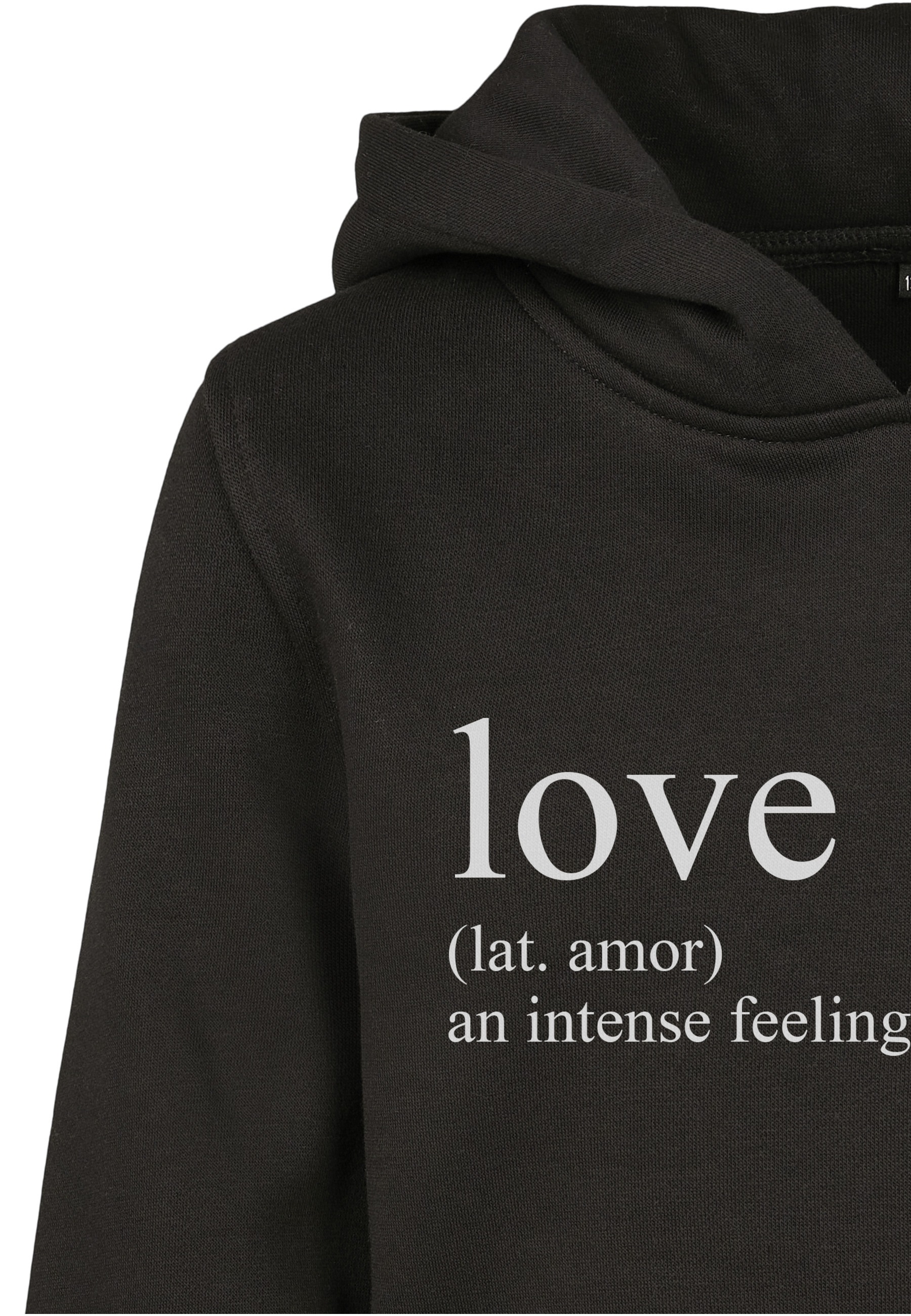 MisterTee Rundhalspullover »MisterTee Herren Kids Love Definition Hoody« 1 Stk.