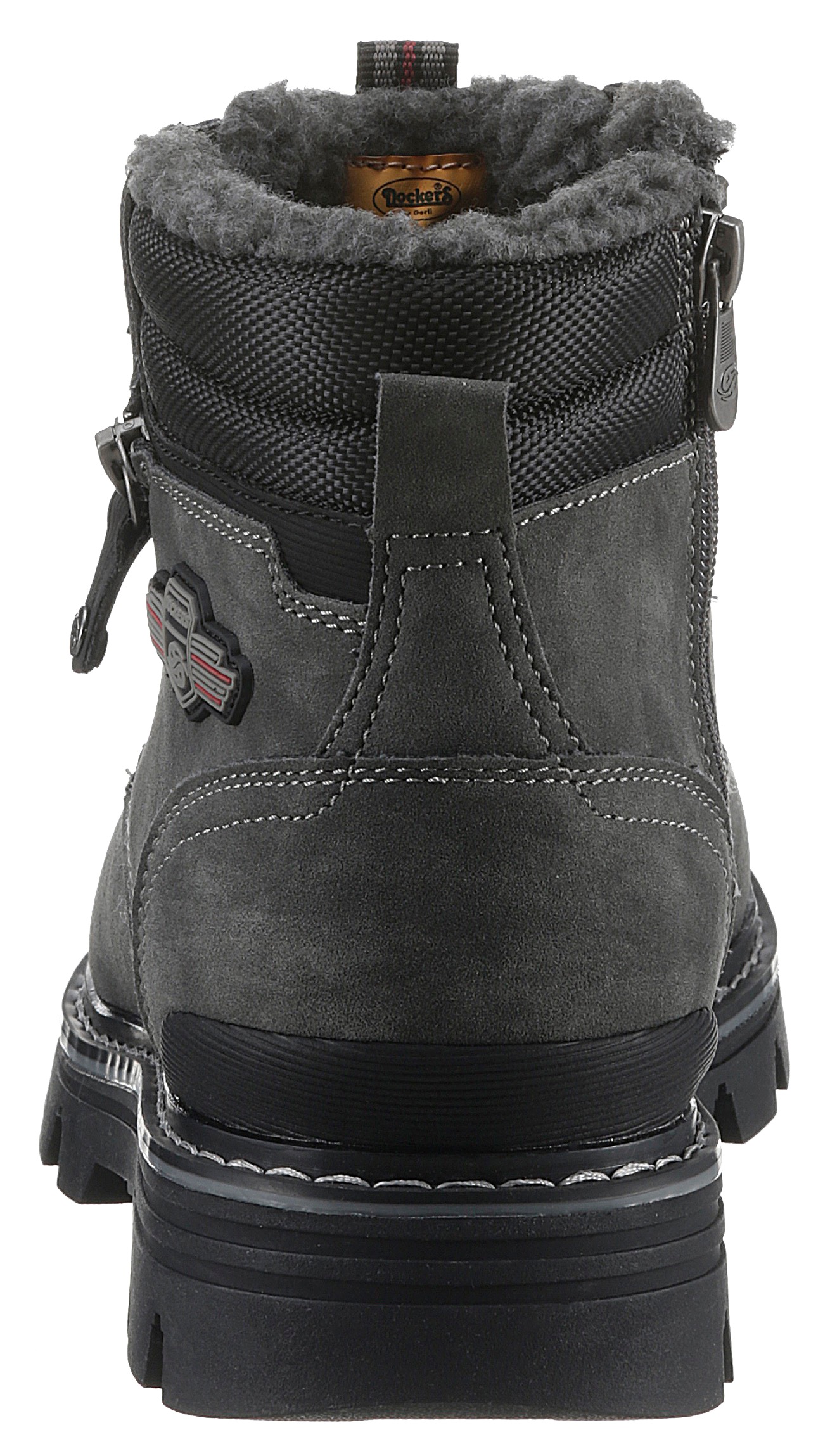 Dockers by Gerli Winterboots, Workerboots, Schnürstiefel mit Blockabsatz