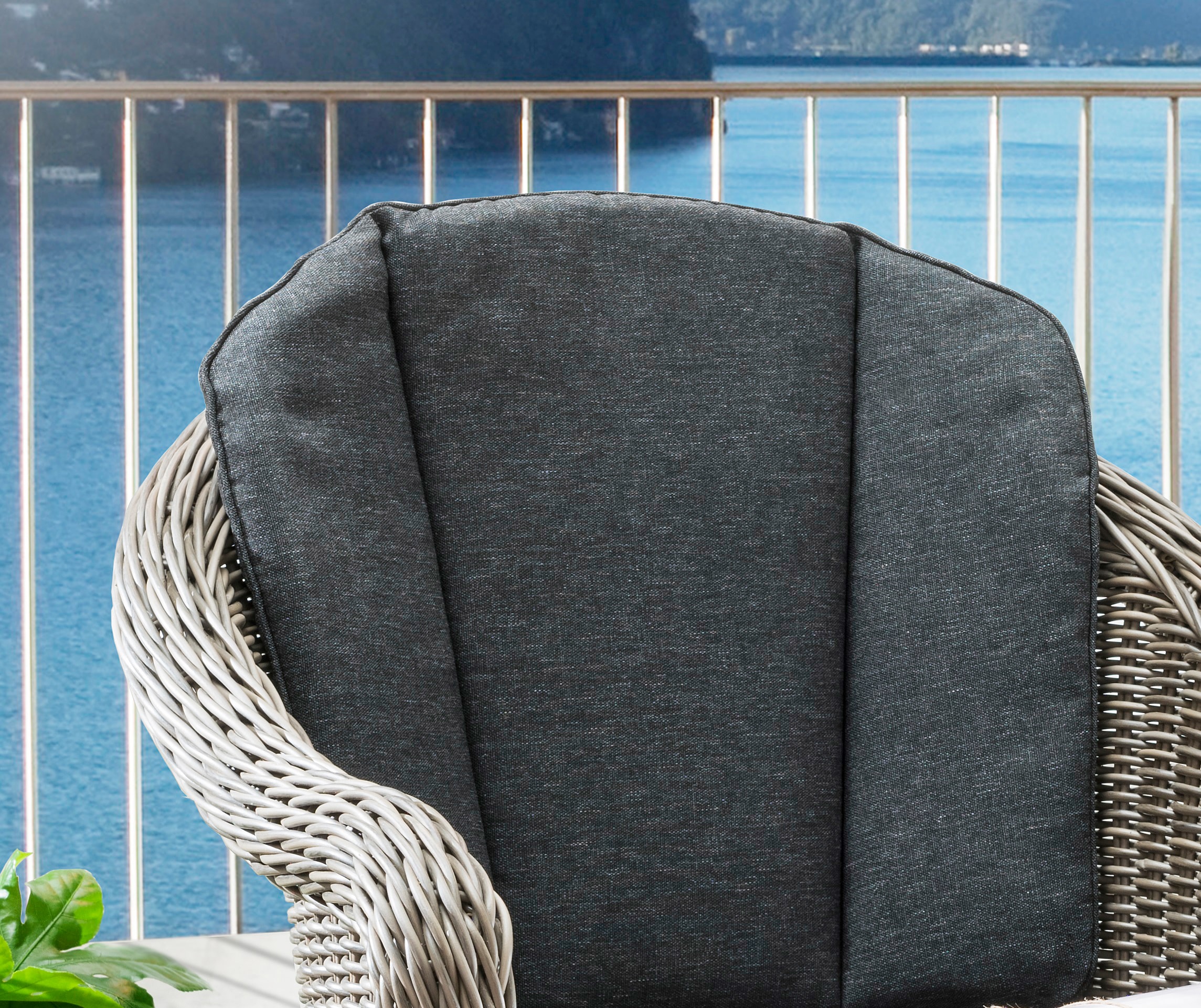 Destiny Gartensessel »MALAGA«, (Set, 2 St.), Aluminium, Polyrattan, inkl. Auflagen