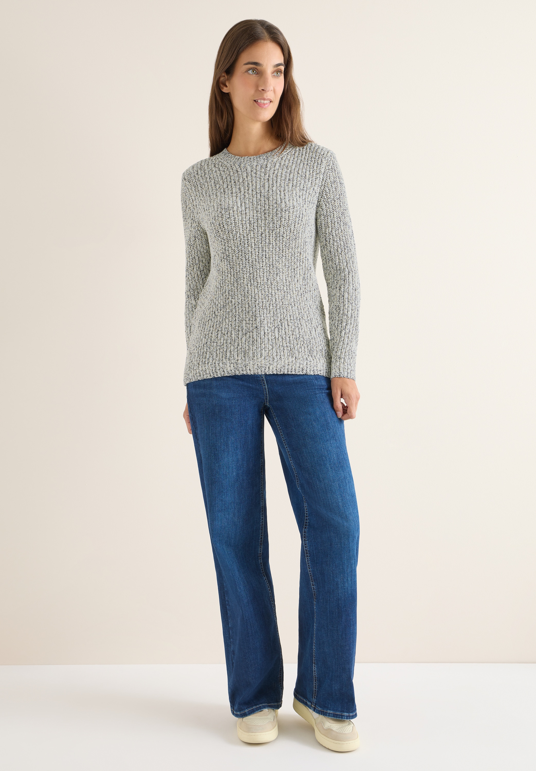 Cecil Strickpullover, aus reiner Baumwolle