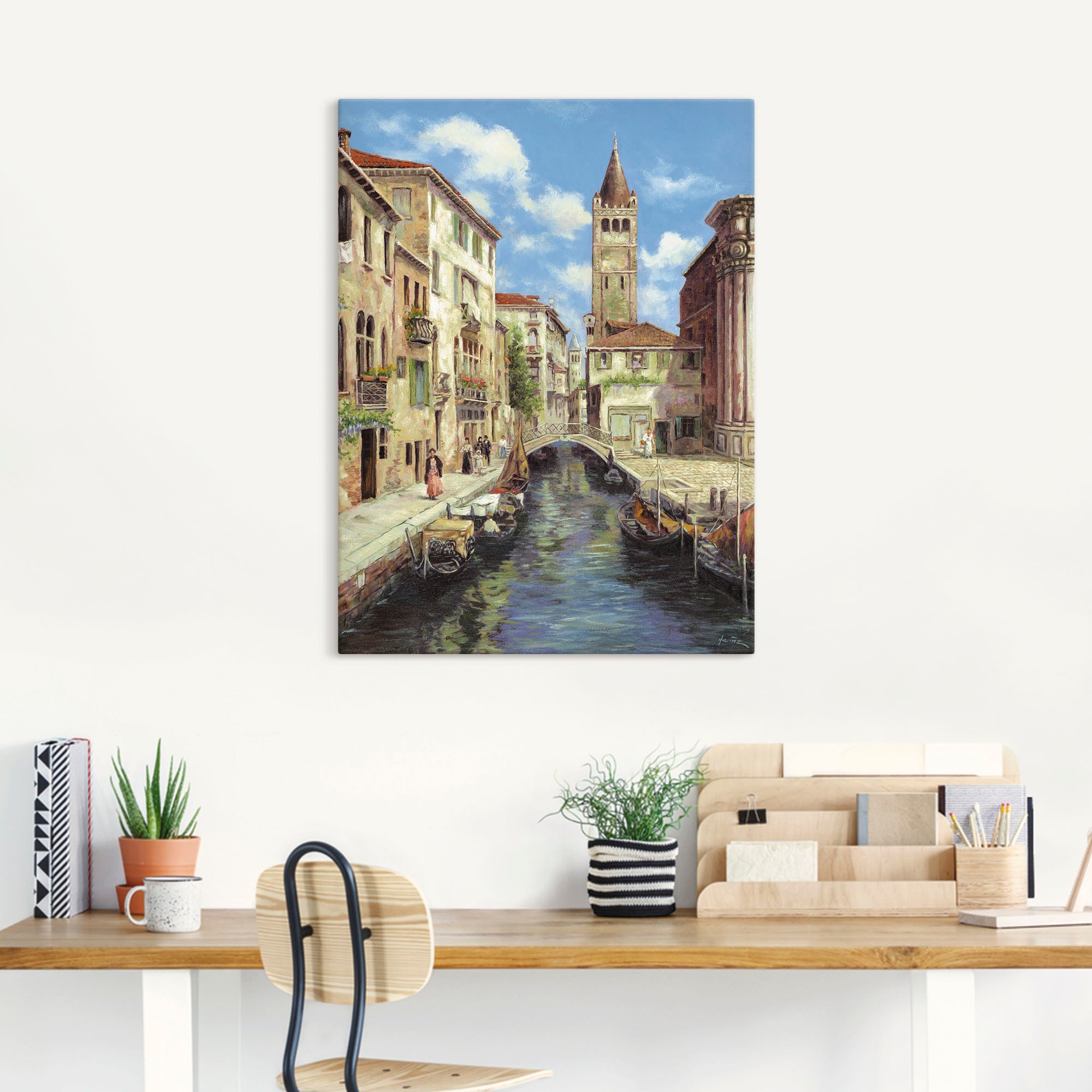 Artland Wandbild "Venedig" Venedig 1 Stk. tlg. als Leinwandbild, Poster in günstig online kaufen