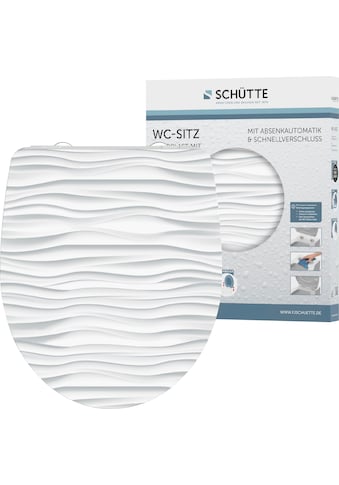 Schütte Schütte WC-Sitz »White Wave« Duroplast...