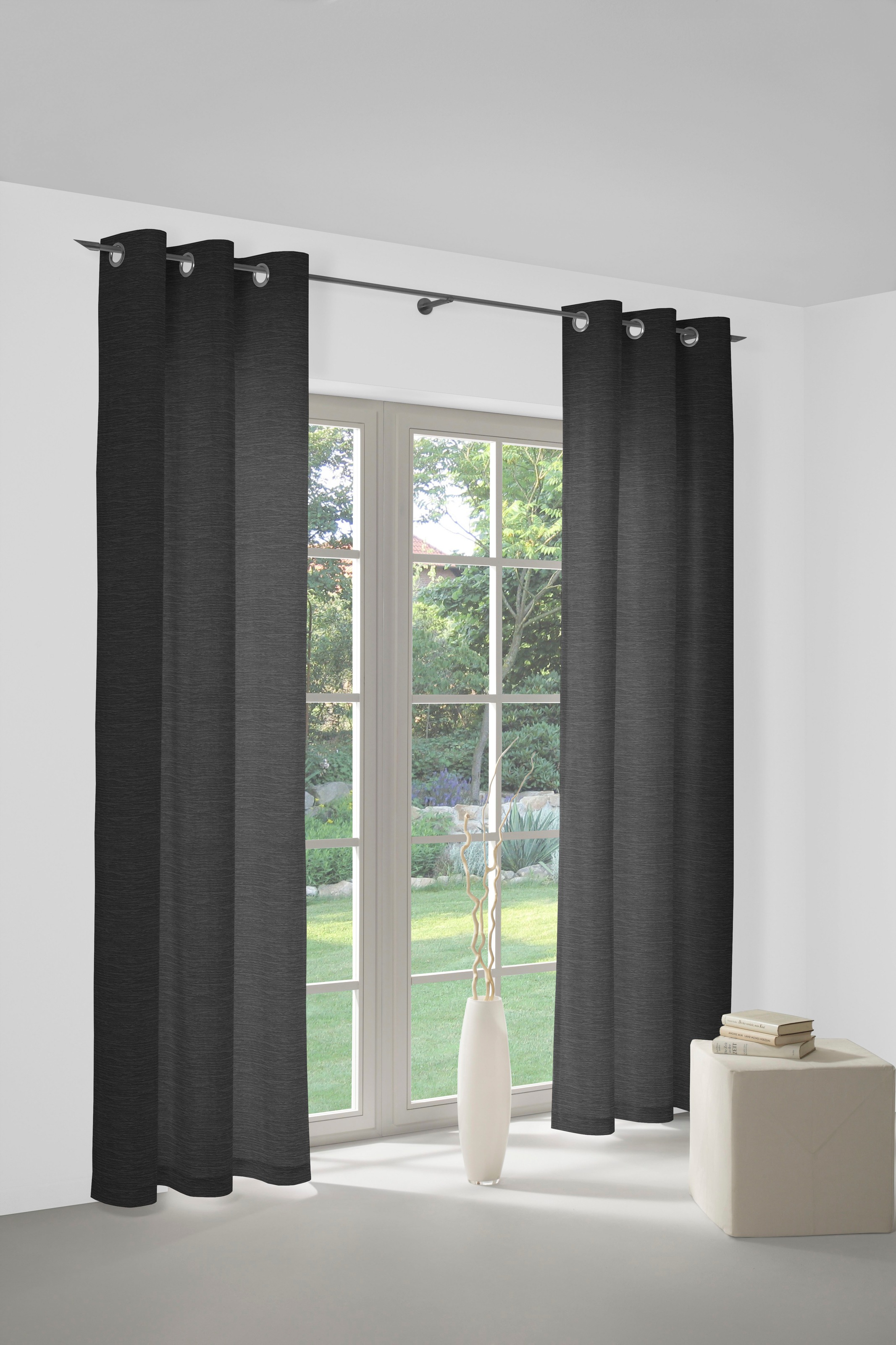 Wirth Vorhang "Trondheim 328 g/m²" Ösen;Wohnzimmer 1 Stk. tlg. nach Maß günstig online kaufen