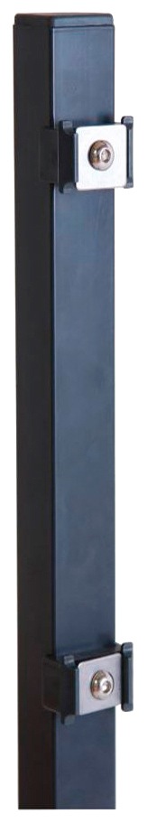 Peddy Shield Doppelstabmattenzaun, 123 cm hoch, 5 Matten für 10 m Zaun, mit 6 Pfosten