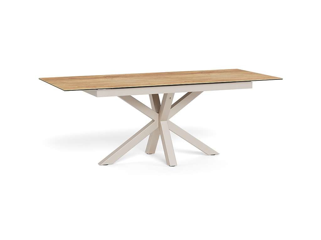 ACTONA GROUP Esstisch »Heaven,Tischplatte aus Keramik, ausziehbar - robust & pflegeleicht« Kratzfest, wasserabweisend, Sitzplatz für 4-8 Personen, B: 168/210 cm