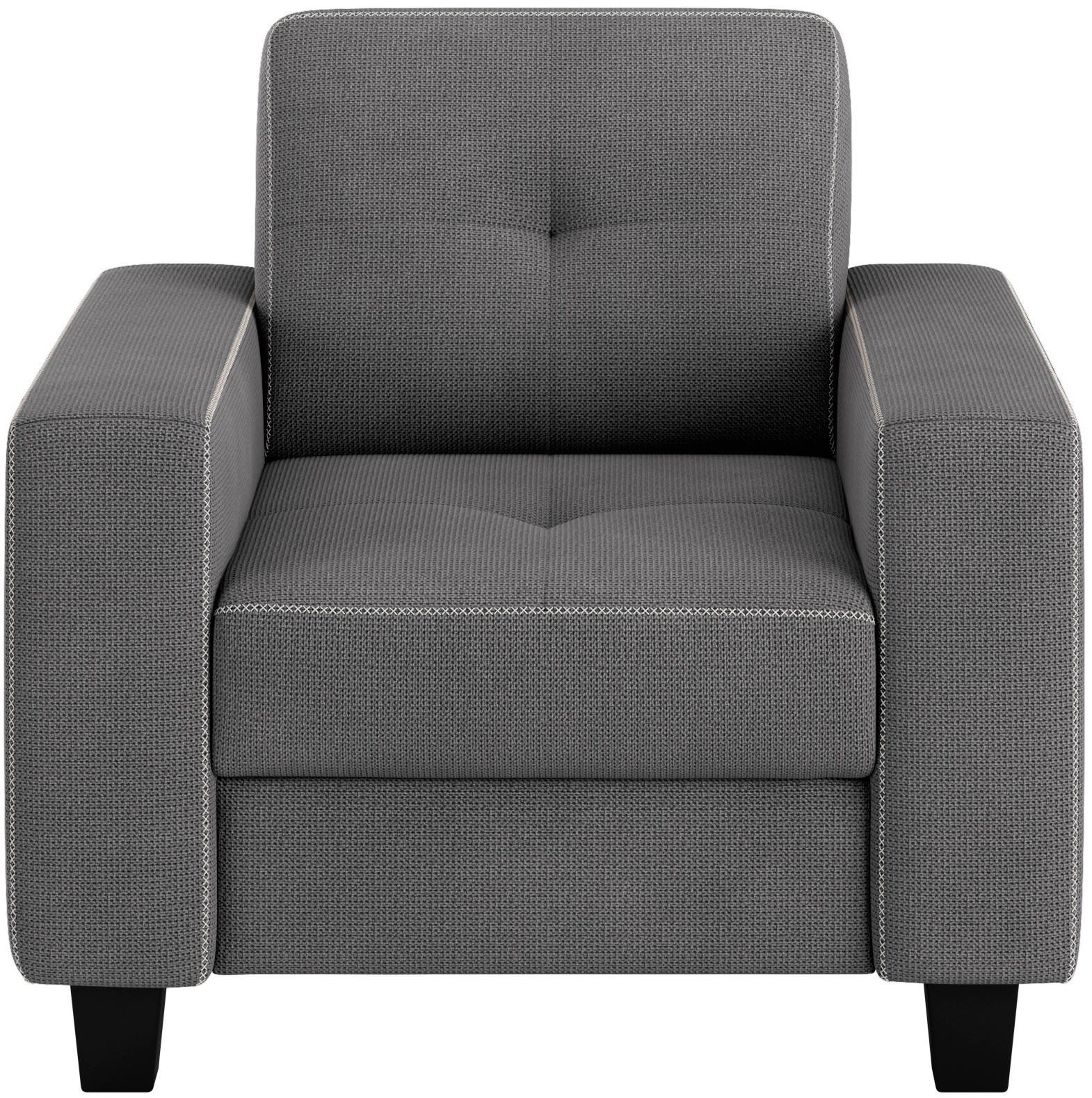 Home affaire Sessel "Varese" Kreuznaht in beige günstig online kaufen