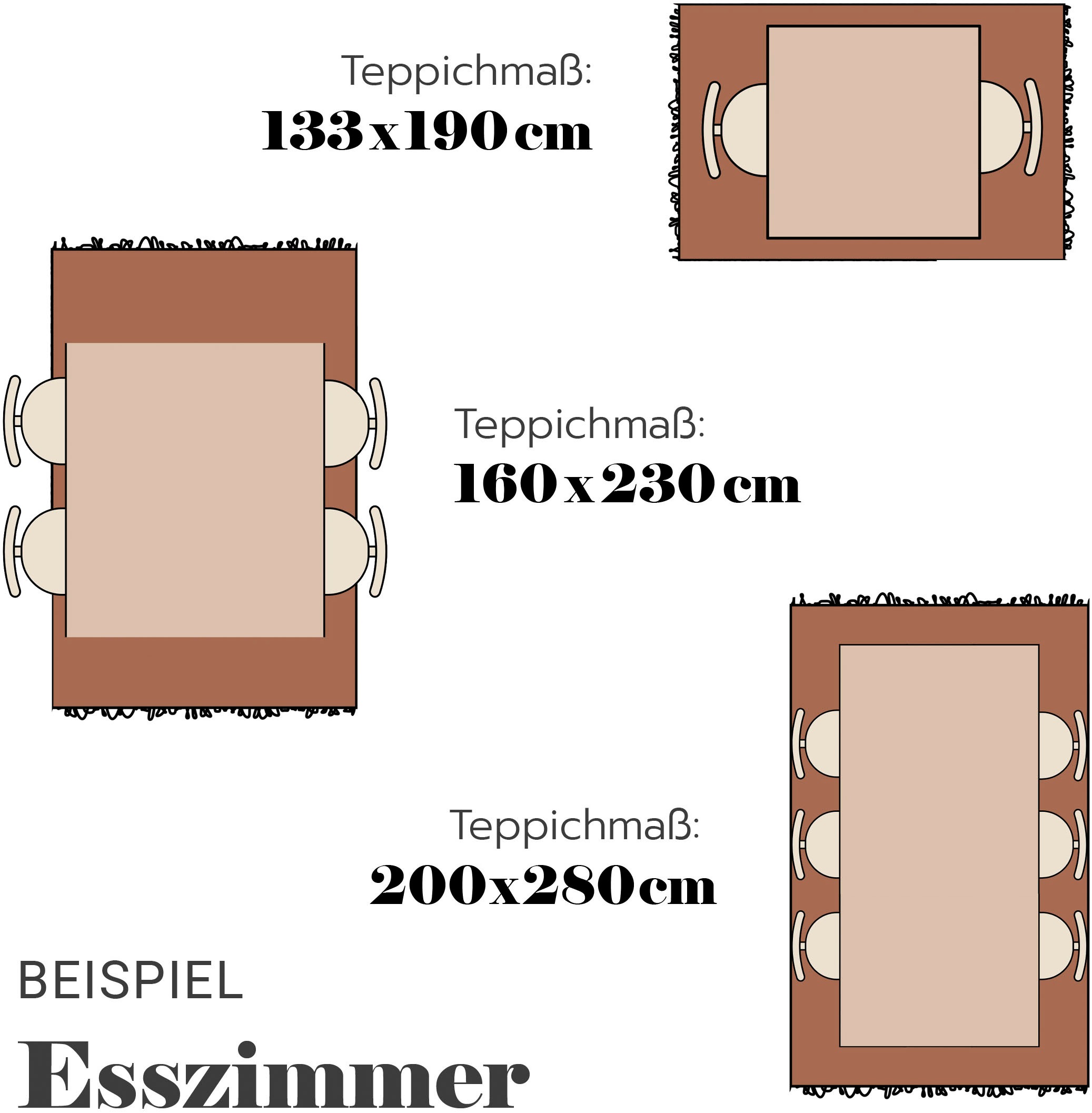 ASTRA Teppich »Sam 250«, rechteckig, 8 mm Höhe, weicher Kurzflor, Wohnzimmer, Schlafzimmer