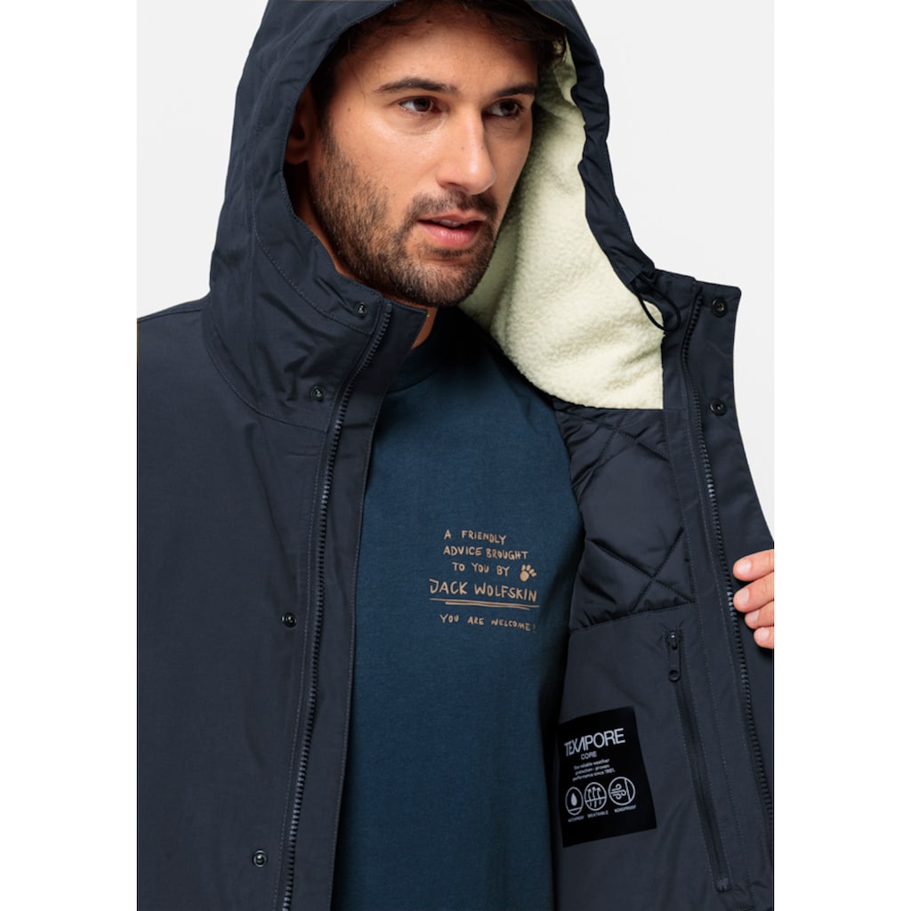 Jack Wolfskin Parka »TALFORST PARKA M«, mit Kapuze