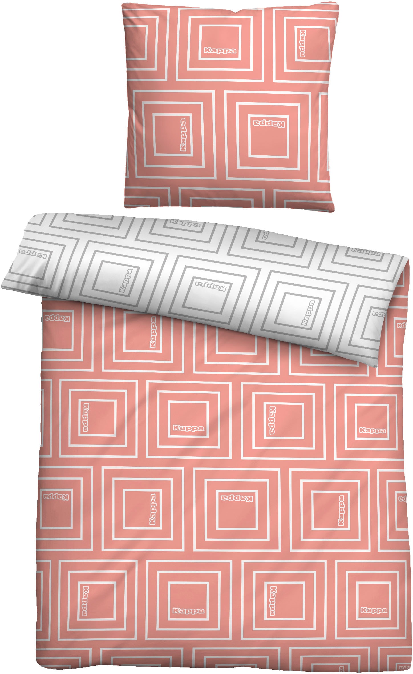 Kappa Wendebettwäsche "Emma" 2 Stk. pflegeleichte + feinfädige Qualität, 10 günstig online kaufen