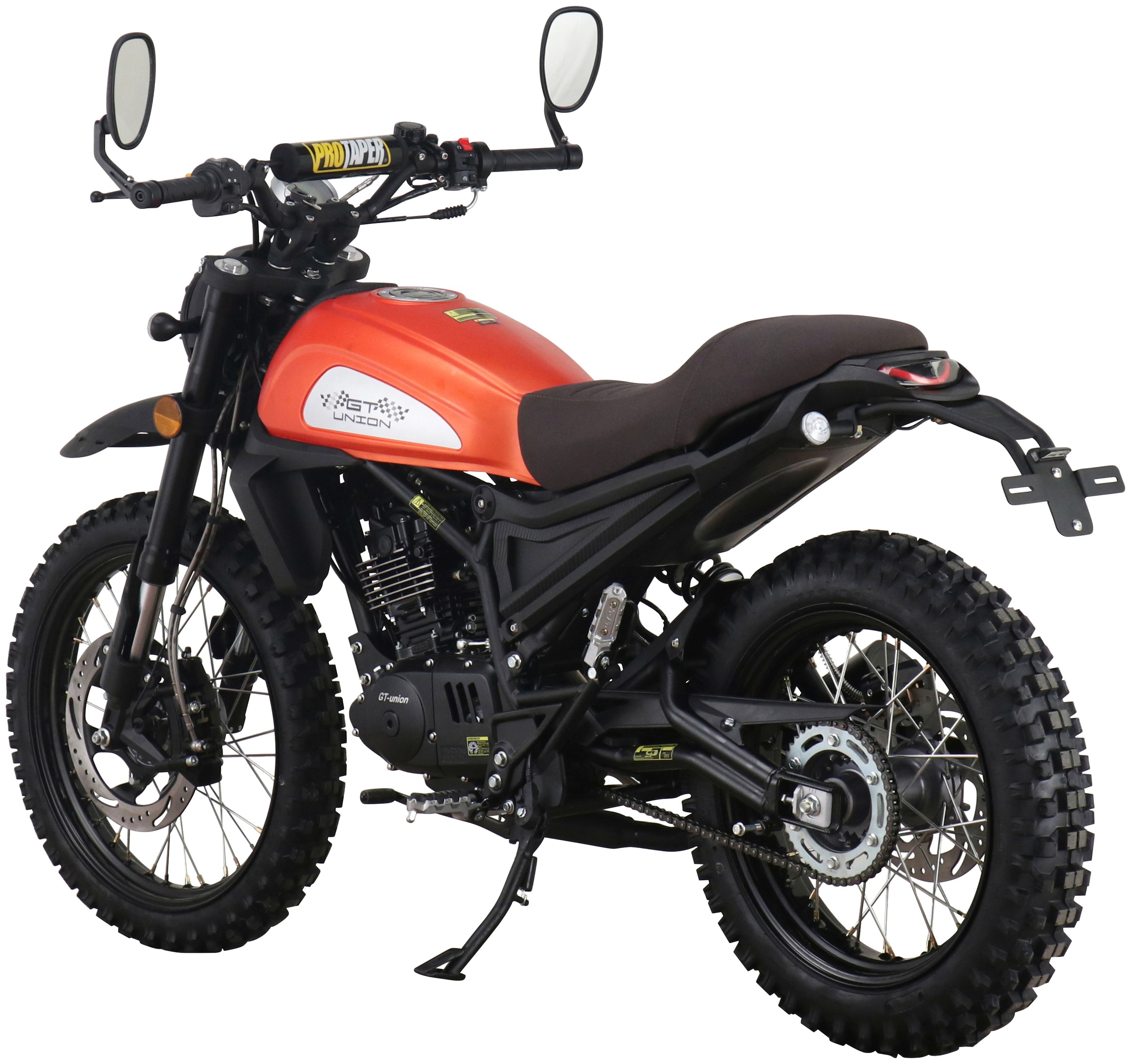 GT UNION Motorrad »Dakar 95 auf Euro orange 5, 125«, cm³, BAUR km/h, 125 PS, Raten | 11