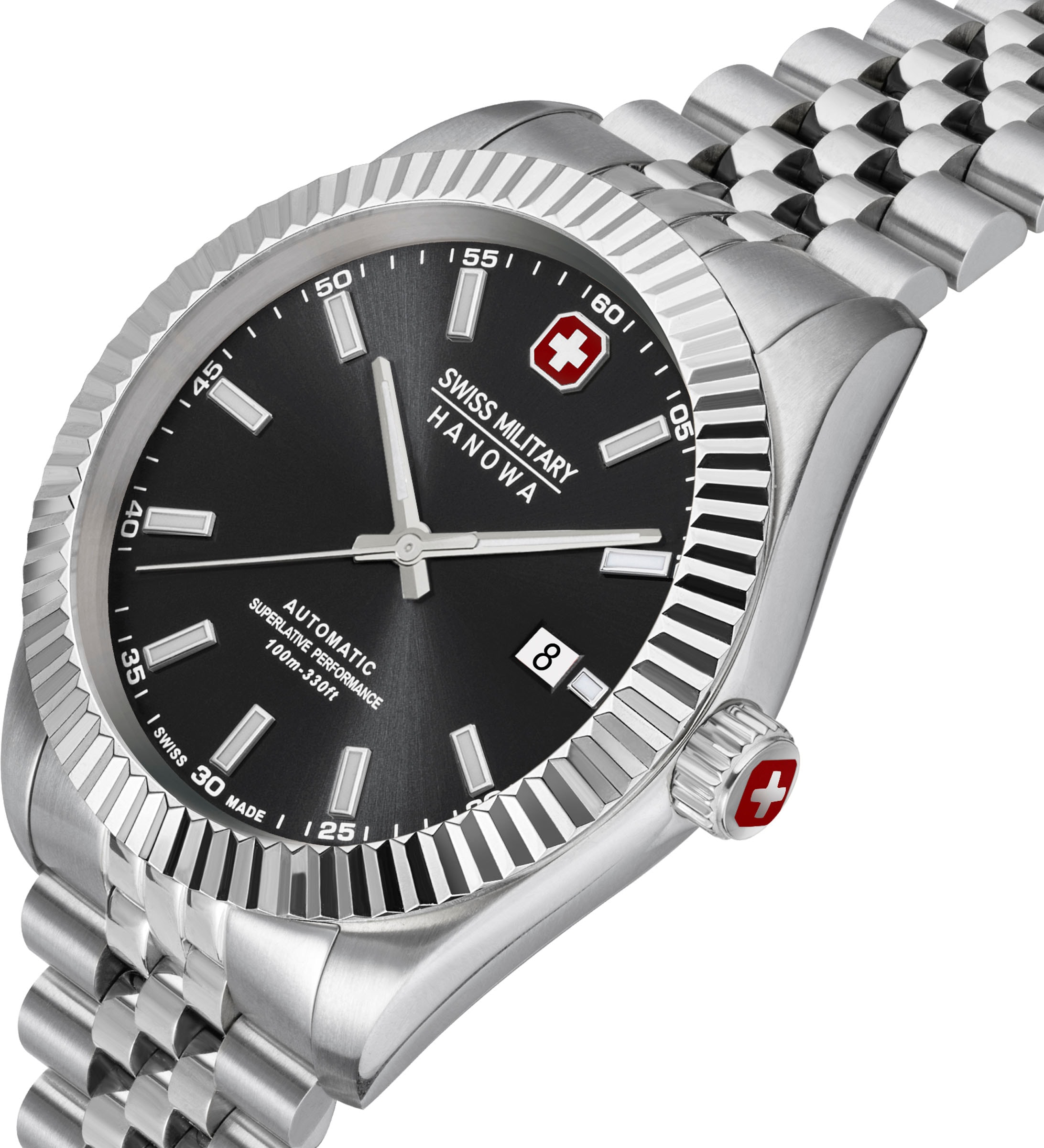 Swiss Military Hanowa Schweizer Uhr ▷ »AUTOMATIC SMWGL0002101« | bestellen DILIGENTER, BAUR