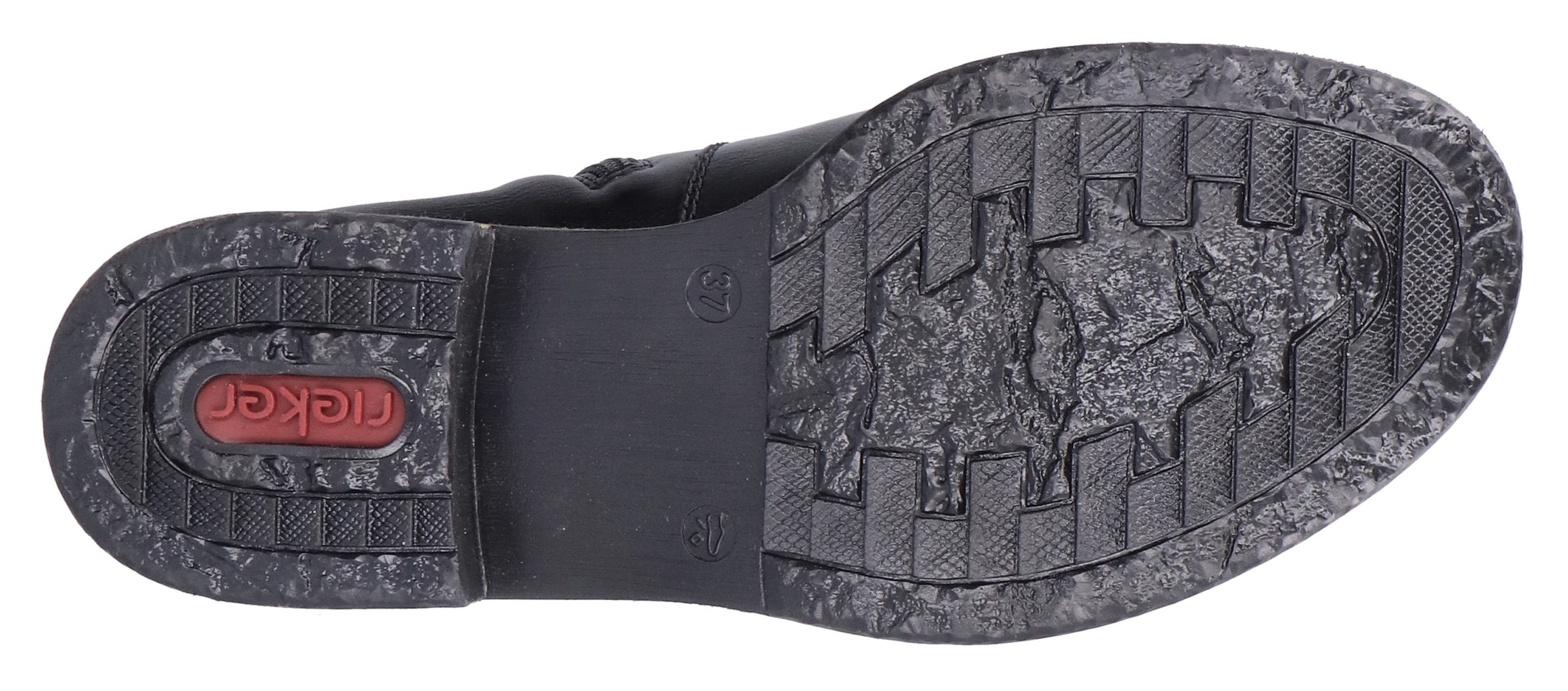 Rieker Chelseaboots, Stiefelette, Boots, Blockabsatz, mit elastischem Einsatz
