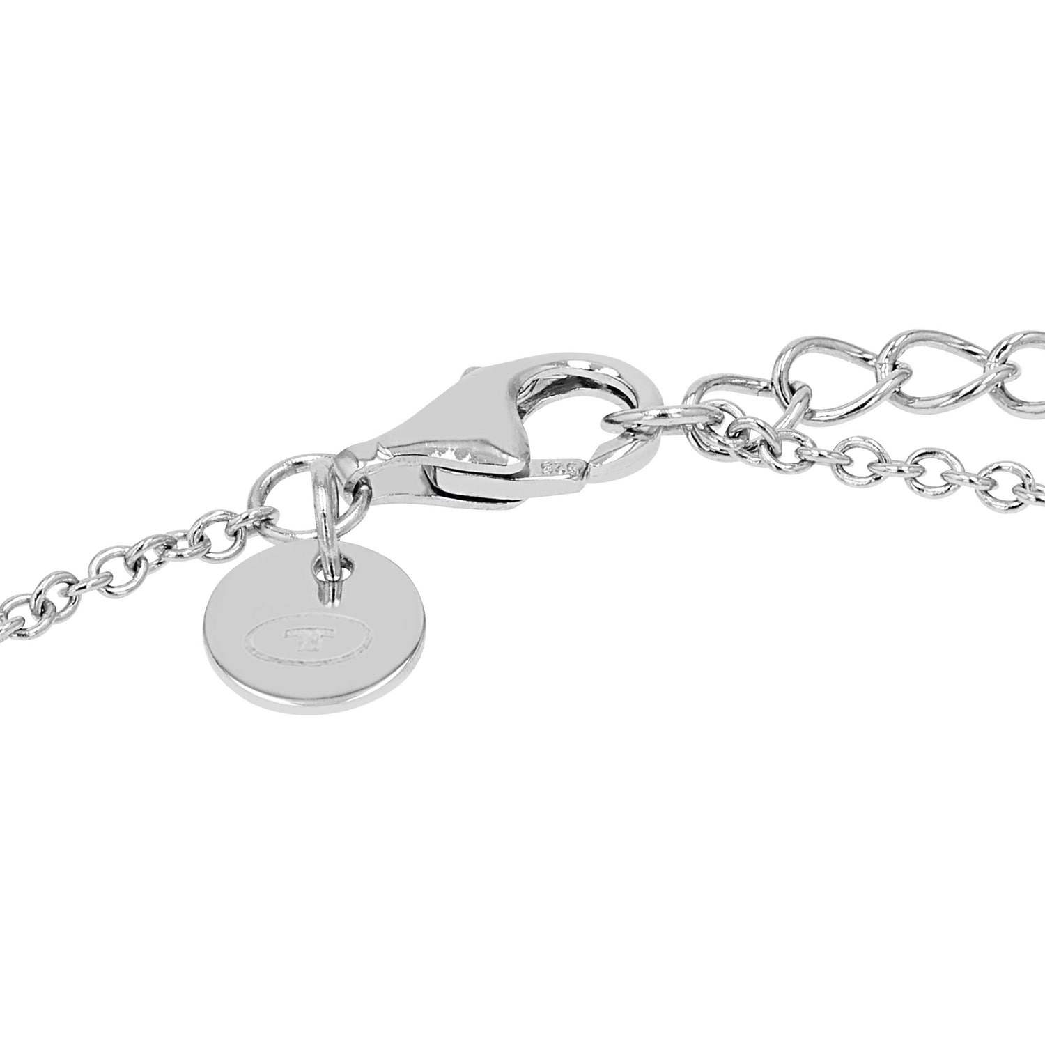 TOM TAILOR Silberarmband »Herzen« mit Zirkonia (synth.)