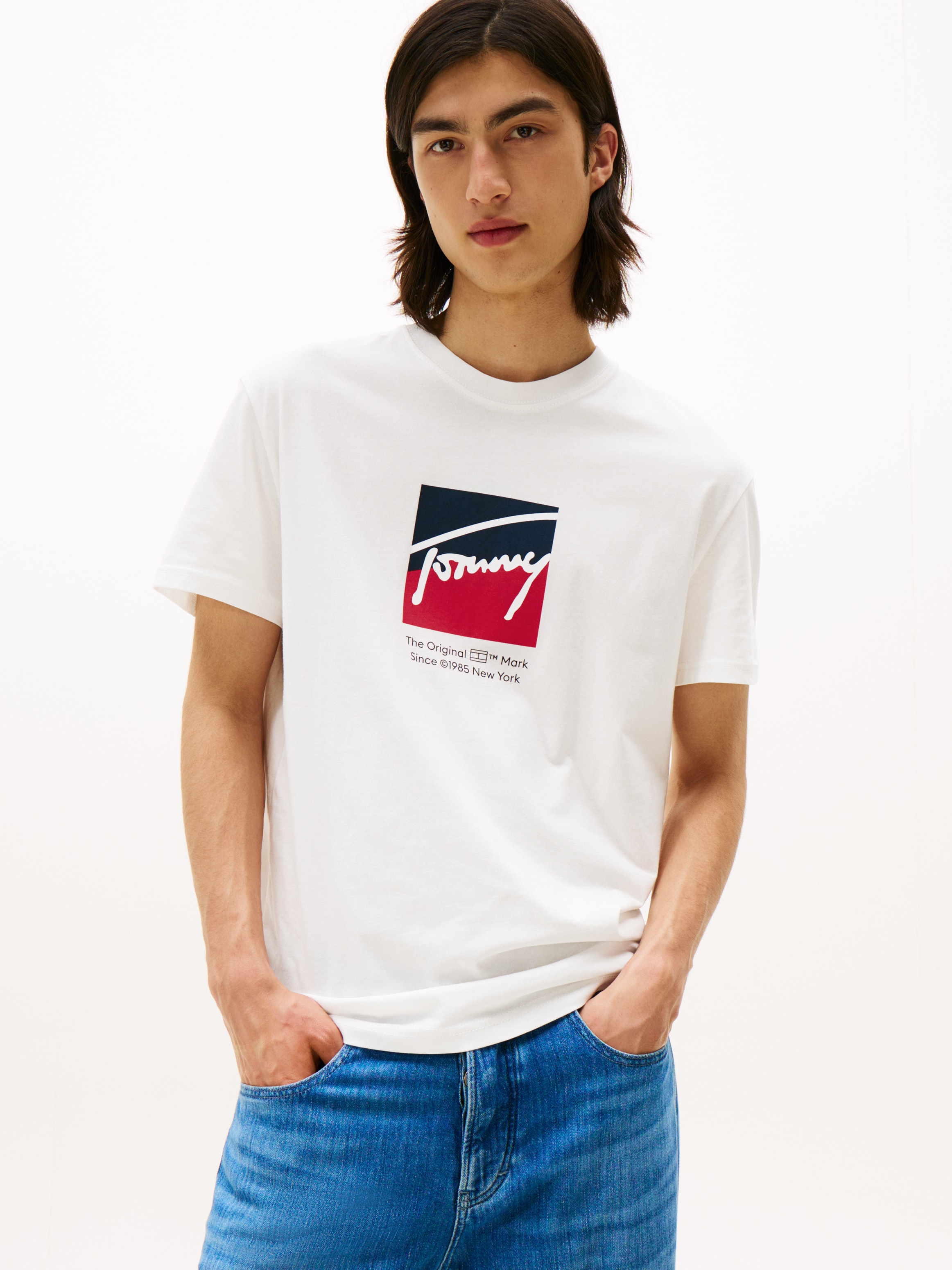 Tommy Jeans T-Shirt "TJM REG RWB DNA TEE" günstig online kaufen