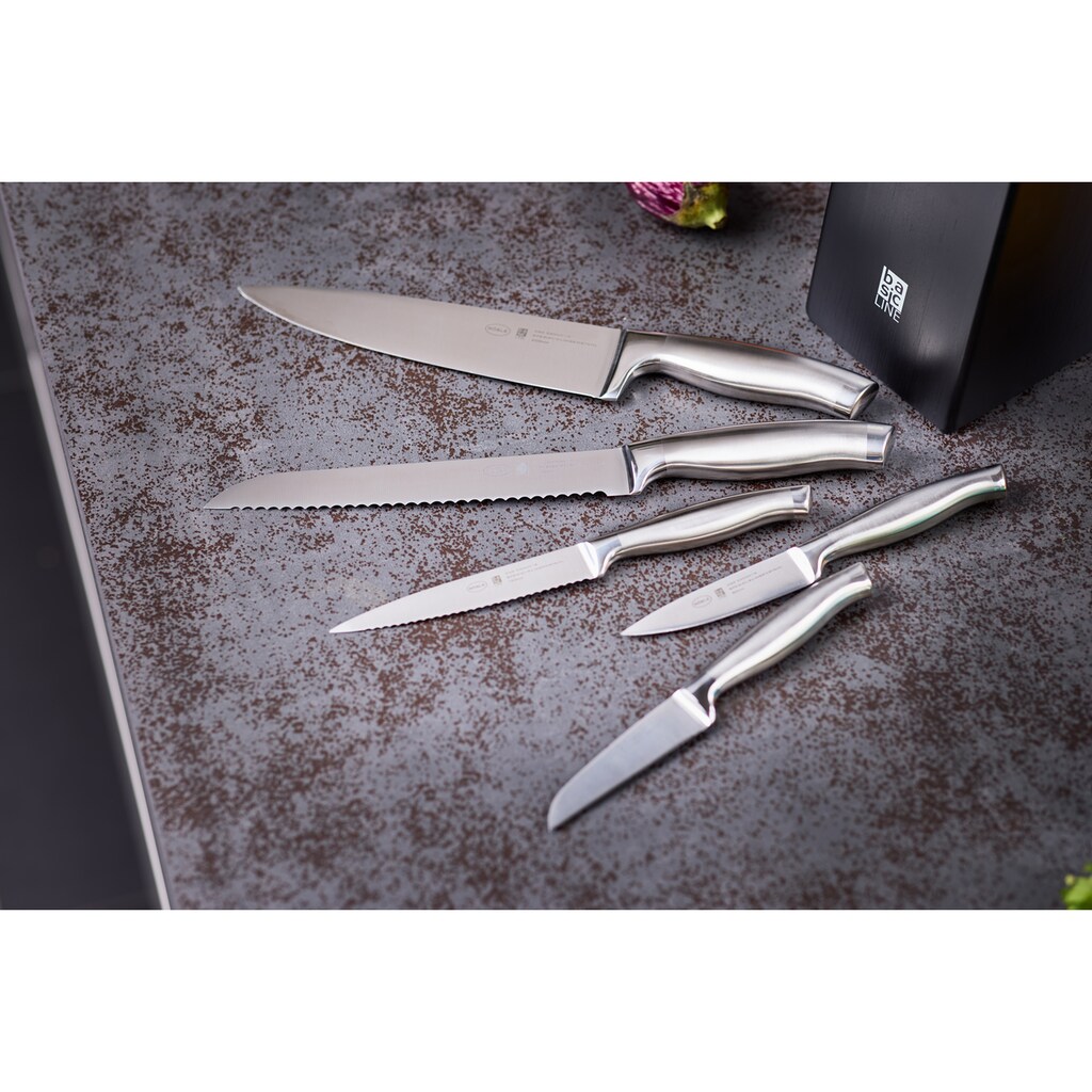 RÖSLE Brotmesser »Basic Line«, (1 tlg.), mit Wellenschliff, Klingenspezialstahl, ergonomischer Griff