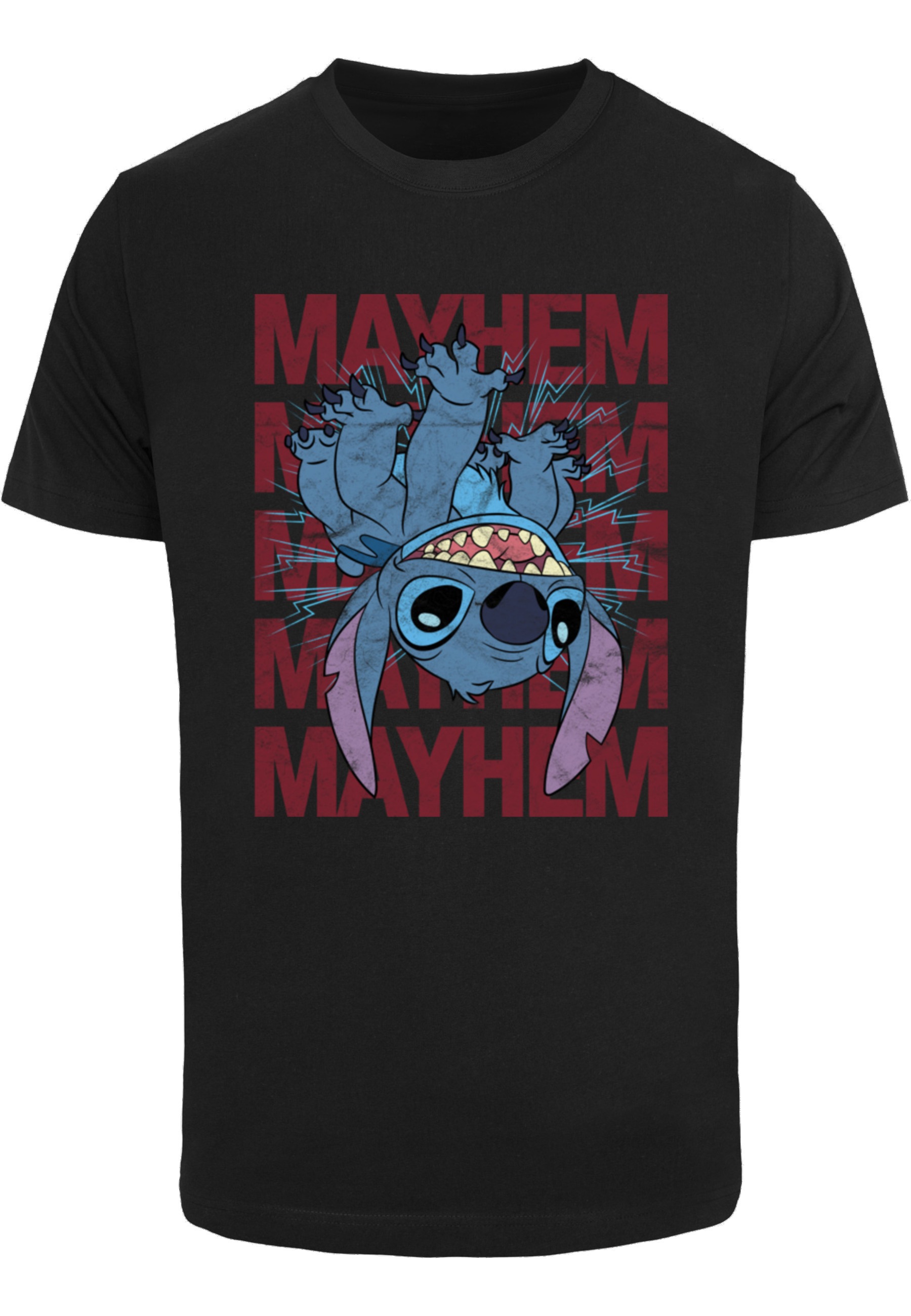 Merchcode T-Shirt "Merchcode Lilo & Stitch Mayhem Tee" 1