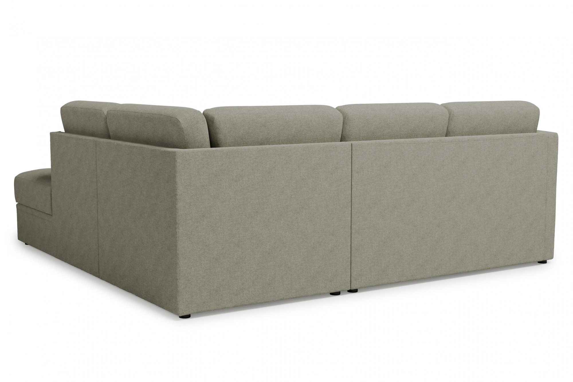 Home affaire Ecksofa »Lavars, L-Form, Schlafsofa«, mit Bettfunktion und Stauraum, in zwei verschiedenen Bezugsqualitäten