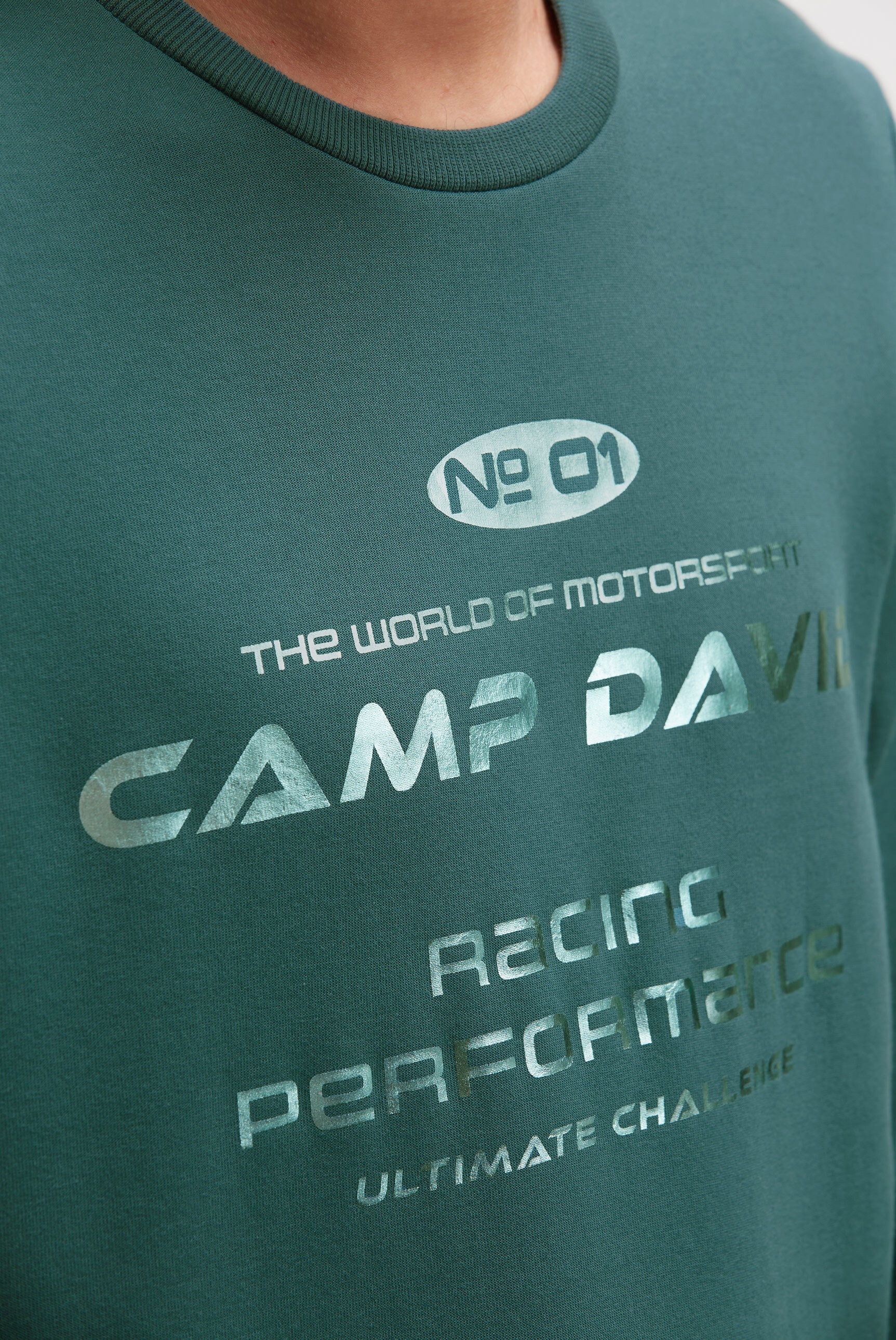 CAMP DAVID Sweater , mit Baumwolle
