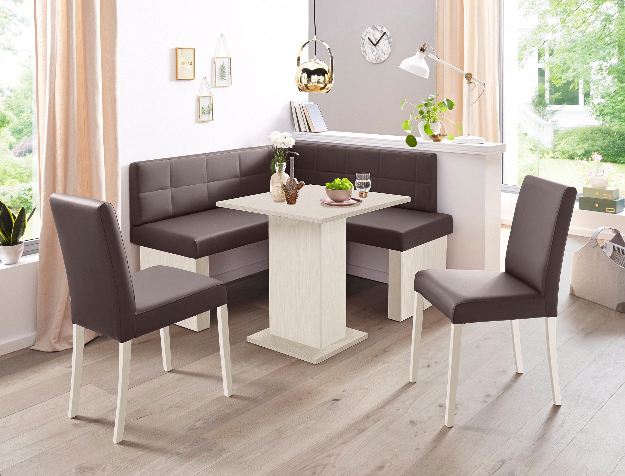 Thumbnail - massivline&more Eckbank "Anna 2" Schenkel gleichschenkelig 130 cm