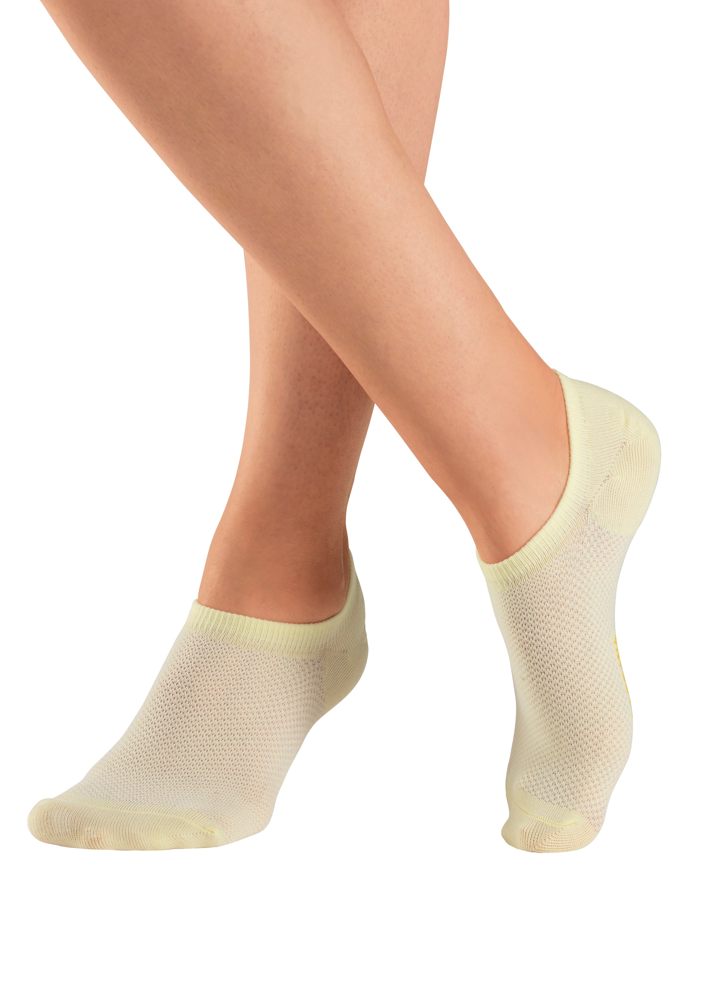 LASCANA ACTIVE Sneakersocken, (Packung, 7 Paar), mit Pikeestruktur