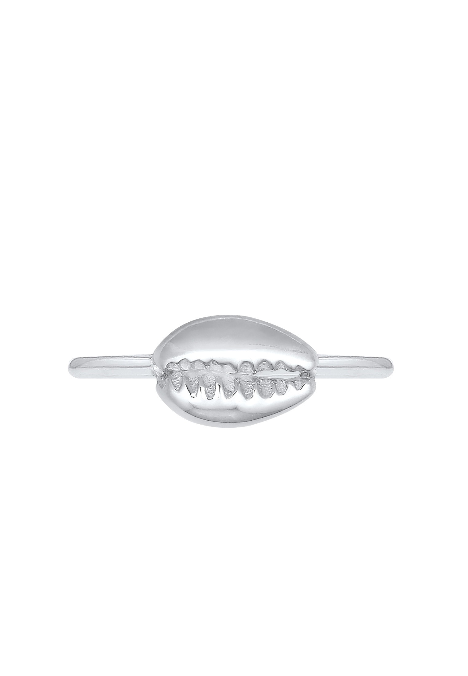 Elli Fingerring »Kaurimuschel Sommer Meer Urlaub Trend 925 Silber«