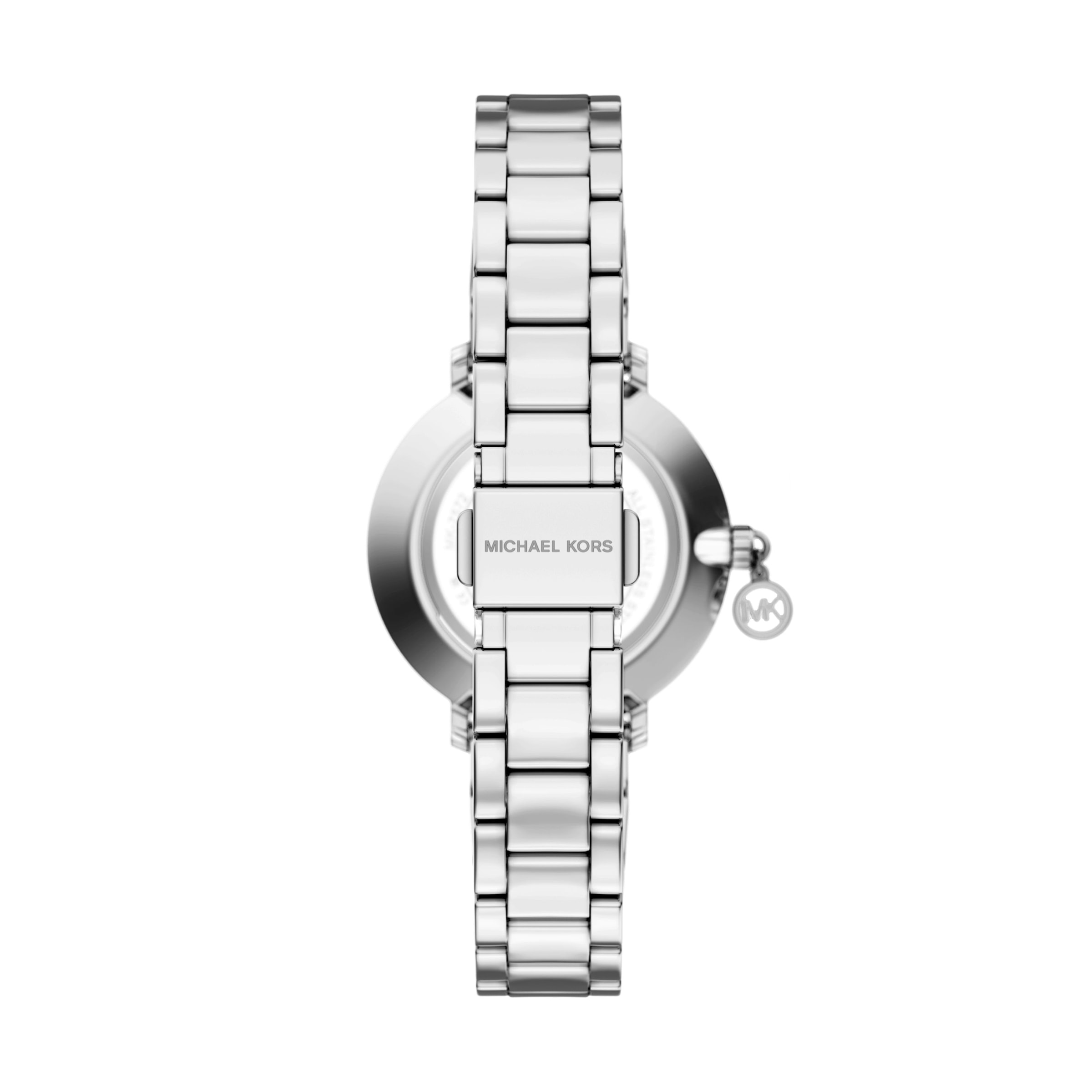 MICHAEL KORS Quarzuhr »Pyper« Armbanduhr, Damenuhr, Edelstahlarmband, analog, Glassteine