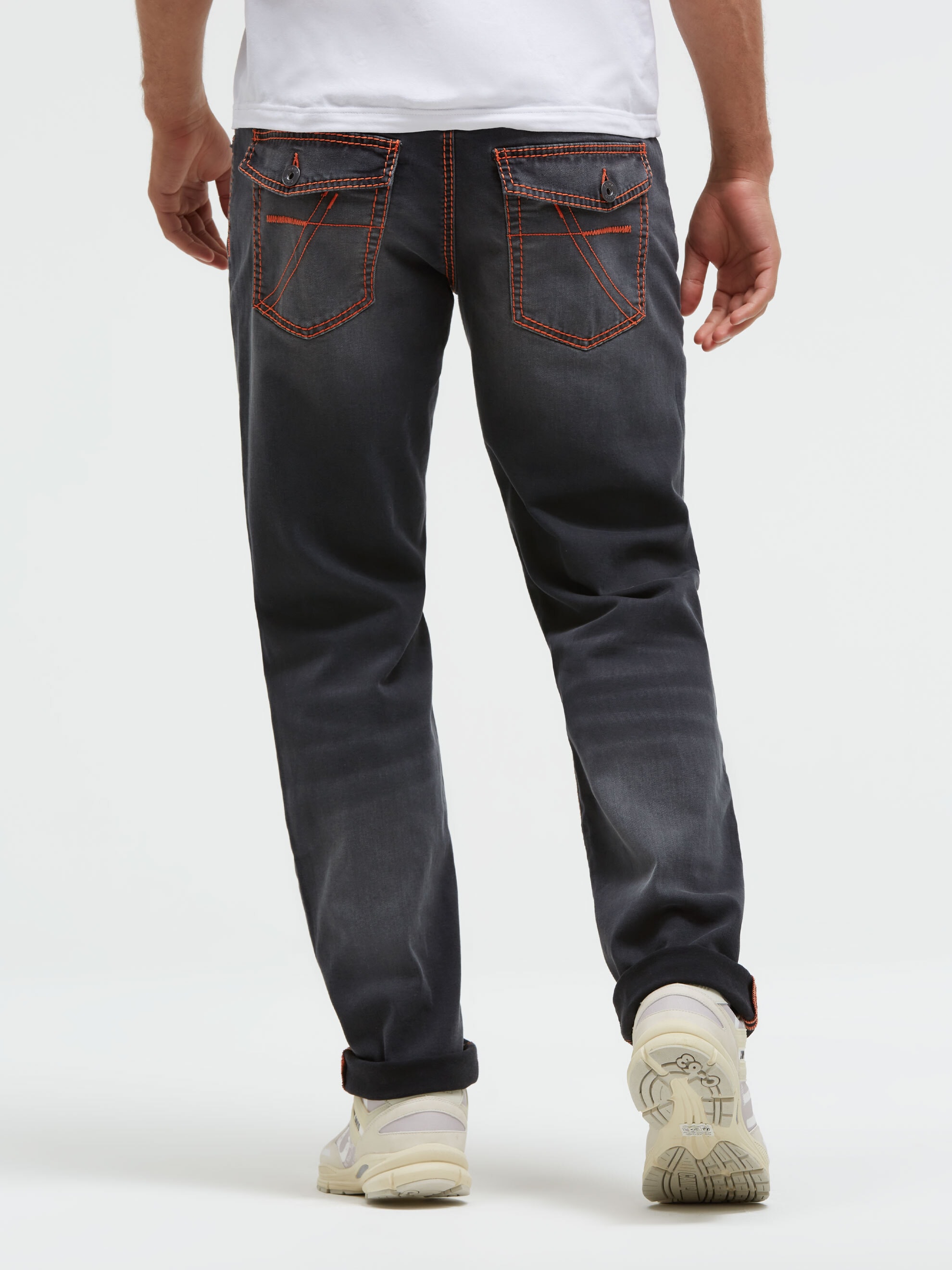 CAMP DAVID Comfort-fit-Jeans mit normaler Leibhöhe