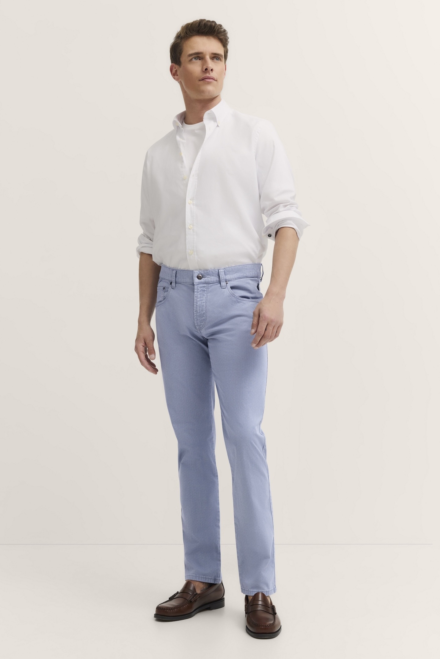 Pantalon 5 Poches Bugatti Homme Bleu 32/30 3